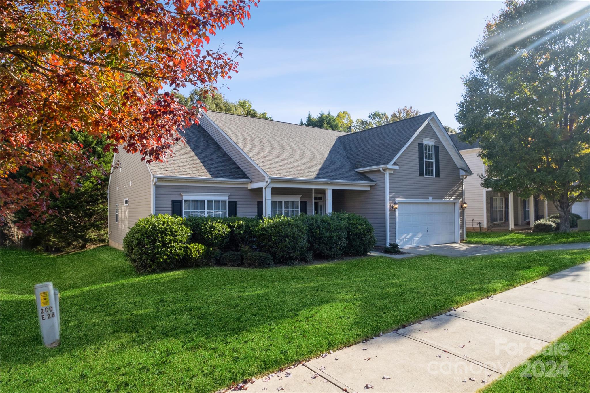 Welcome Home! Desirable Clairemont Community... This Charming 1.5 Story home has 4 bedrooms and 2 full baths. The primary bedroom is on the main level, features a walk in closet and a new tiled walk in shower. Laundry is located on the main level (washer/dryer convey) along with 2 additional oversized secondary bedrooms w/ large closets. This offers an open floor plan, plenty of natural light throughout, along with new hardwood floors. A spacious great room w/ a gas fireplace, plus scenic views of the private wooded backyard. Open and spacious Kitchen w/ newer appliances, pantry, breakfast area, plenty of cabinets and storage plus a dining room for all those holiday meals. The second floor offers a 4th bedroom/bonus room for guest or that home office space. This home has a screened in porch for those quiet evenings and a patio area for outdoor cooking. This home is very meticulously maintained. (newer roof, water heater, appliances, and flooring throughout)