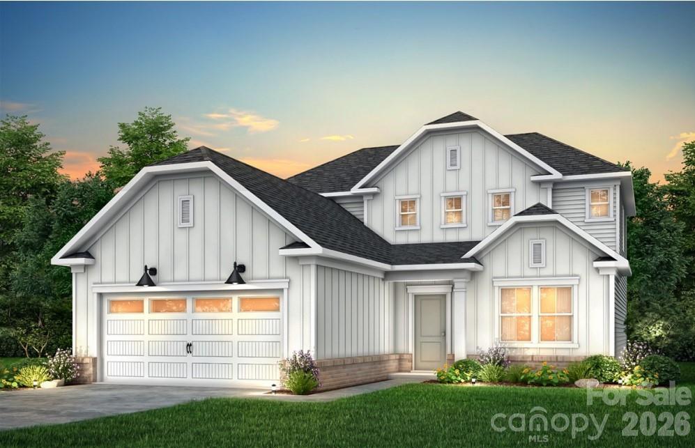 Master-planned neighborhood conveniently located minutes away from the Rivergate Shopping Center, Carolina Premium Outlets, McDowell Nature Preserve, and Lake Wylie, and in close proximity to the Charlotte Douglas International Airport and Uptown Charlotte.  This Hartwell is a 3-bed, 2.5-bath two-story home featuring a first-owners suite, home office, open floor plan; beautiful kitchen, and gas stainless steel appliances; upstairs features and spacious loft + 2 secondary bedrooms.  HOA fees includes High-Speed Internet and TV service, with an amenity center, dog park, and playground.