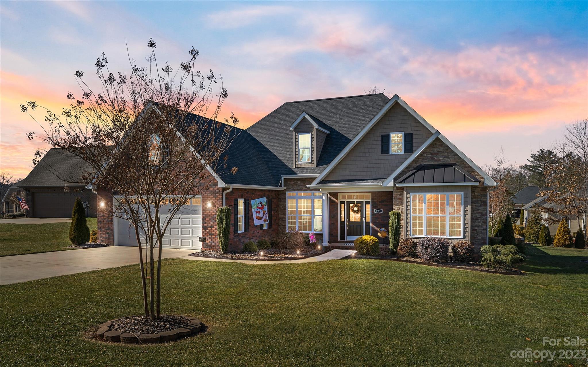Built in 2018, this meticulously maintained home features 3BR/2BA, bonus room, large two car garage, screened in back deck and fully fenced back yard with storage shed! Nestled in the Wittenburg Springs neighborhood near Bethlehem, Hwy 127, and Lake Hickory! Wonderful floor plan, all bedrooms on main, bright interior with large windows, gas fireplace, and beautiful sleek floors! Incredible kitchen with granite countertops, pantry, eat in and dining area. Primary bedroom with an office/nursery space, two walk in closets, amazing bathtub and tiled shower! Other features include, a spacious laundry room on main, screened in back porch, in ground sprinkler system, and tankless gas water heater. HOA maintains lighting at the front of the development. Call to schedule your private tour today!