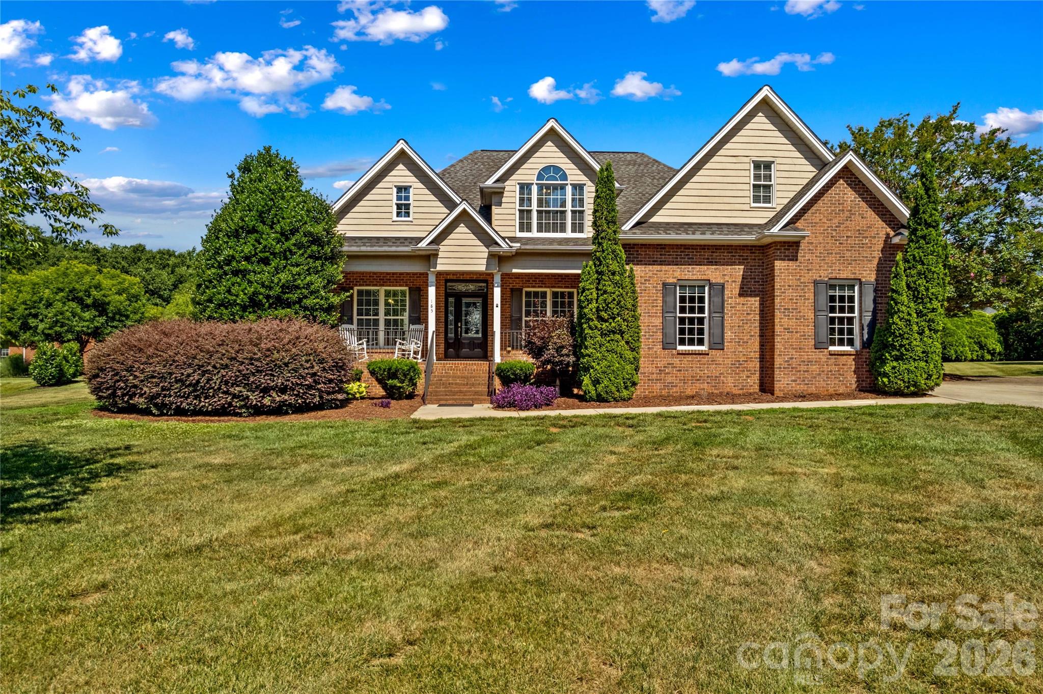 Welcome to this beautifully maintained home in the highly sought after Meadow Oaks community, where comfort, functionality, and timeless charm come together on a spacious 0.54 acre lot. Offering over 2,500 square feet of thoughtfully designed living space, this 3 bedroom, 2.5 bath home with additional finished space above garage provides the perfect blend of everyday convenience and inviting spaces for entertaining.

The main level features a spacious primary suite, dedicated study that is ideal for a home office, library, or flex space, and a large laundry room with built-in storage that makes doing laundry a breeze. The open-concept floor plan creates a seamless flow between the living room, kitchen, and breakfast area, making gatherings both comfortable and effortless. A cozy fireplace serves as the focal point of the living room, while the well-appointed kitchen boasts a large island, built-in features, electric cooktop, wall oven, microwave, dishwasher, and refrigerator.

Upstairs, you'll find two additional bedrooms and a full bath, offering privacy and flexibility. Additional interior highlights include an elegant entrance foyer, walk-in closet, and ample storage throughout.

Step outside to enjoy the welcoming covered front porch or unwind on the rear patio overlooking the spacious yard. An outbuilding provides additional storage or workspace, while the attached two-car garage and concrete driveway offer everyday convenience.

Updates over the last 2-3 years include refinished hardwoods, fresh paint, completely remodeled kitchen with new cabinets, counters, backsplash, and appliances, Updated laundry room, updated fixtures throughout, upstairs bathroom updated.

Don't miss the opportunity to make this exceptional property your next home.