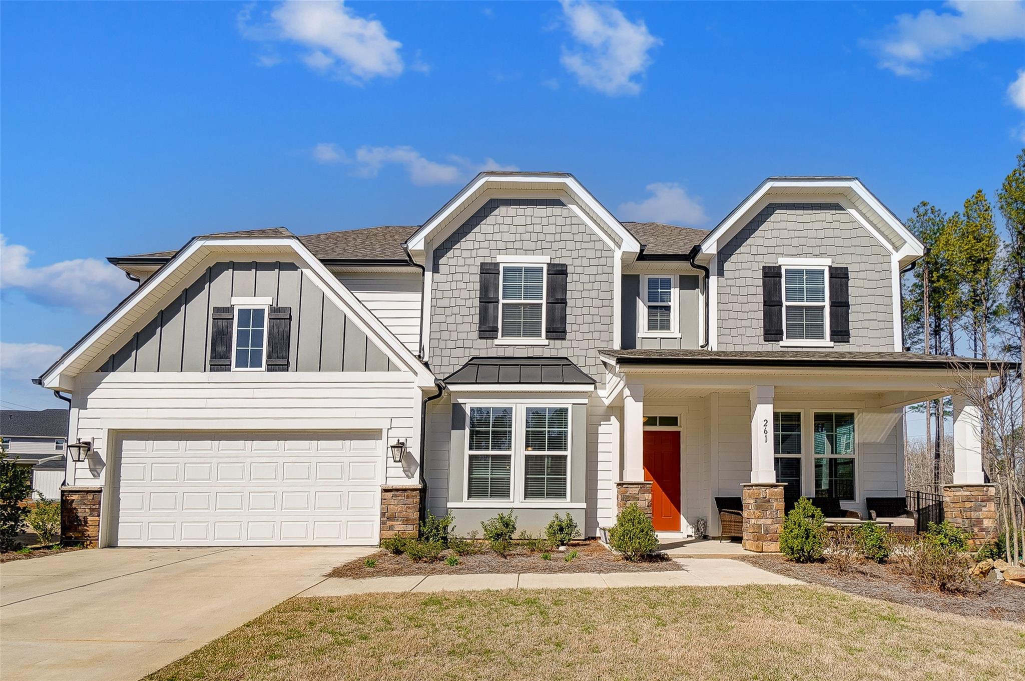 Amazing opportunity to own this better than new 5 BR home in desirable Paddlers Cove. This gorgeous home has it all, loaded w/ tons of upgrades and an open floor plan that is perfect for entertaining. You’ll love the light filled foyer flanked by the formal dining room and office w/ French doors. The fabulous dream kitchen features SS appliances, gas cook top, wall oven, center island, butlers pantry, & pantry that flows to the stunning great room w/ gas fireplace and dining area with access to screened porch. Guest suite completes the main level. Upper level you’ll find a comfortably sized loft, 3 secondary BRs, & lovely primary suite boasting tray ceiling, huge walk-in closet, and spa-like bath. Relax on the screened porch, grill and entertain on the spacious private fenced backyard, or head to the community clubhouse, pavilion, or pool to cool off. Great Lake Wylie location minutes from the lake, shopping, dining, & Field Day Park. Award winning Clover School district, low SC taxes