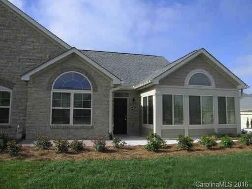 Popular RANCH style condo in Tega Cay. Open floor plan with lots of possibilities for relaxing & entertaining. Dining/Living combo with gas fireplace. Kitchen opens to Dining Room with Breakfast Bar. Refrigerator included. Large Master Bedroom & walk-in closet. Veranda/ Sun Room & 3rd room that could be used as another bedroom. 2 car garage + additional parking. Community pool & club house with fitness center. Convenient to shopping/dining/interstate.