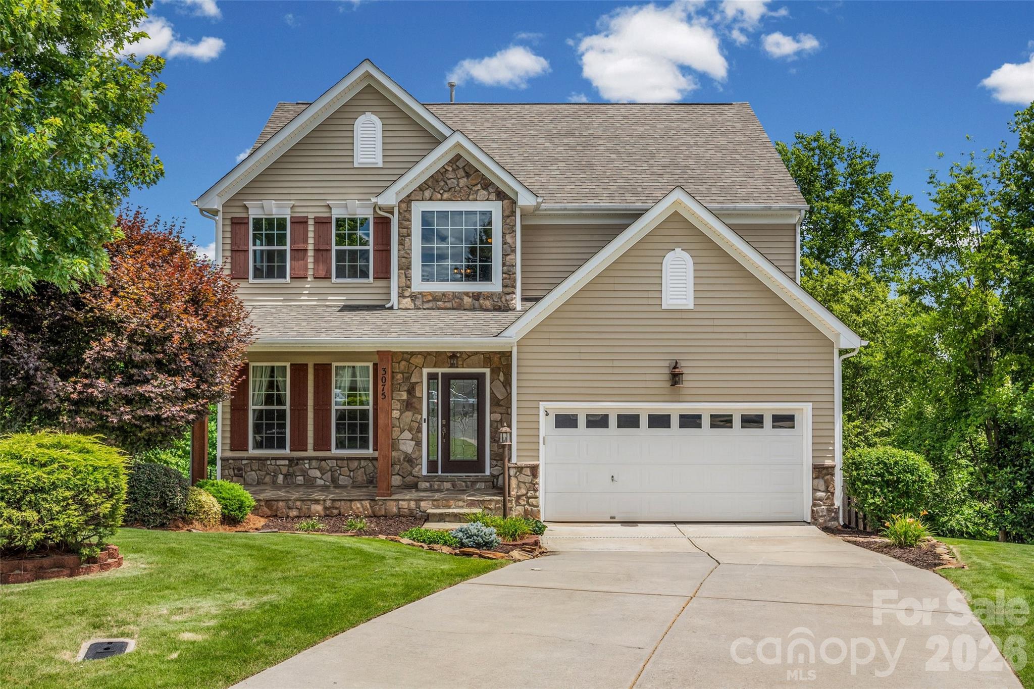 First subdivision across the SC state line! This stunning, move-in-ready home delivers the perfect blend of luxury, space, and unbeatable value with lower South Carolina taxes while sitting just minutes from Ballantyne and Pineville.
Step inside to find upgraded luxury LVP flooring throughout the main level and upstairs, complemented by elegant large crown molding. The kitchen features granite countertops, custom wood counter backing, beautiful cabinetry, and a full suite of premium stainless steel appliances (refrigerator 2022, electric cooktop & oven 2023, dishwasher 2022). The formal dining room (or bonus room) impresses with chair rail molding and handsome wainscoting,  plus a separate breakfast/dining nook. The spacious family room offers a cozy gas fireplace—perfect for gatherings.
Upstairs, the freshly painted primary suite is a private retreat with ceiling fan, generous walk-in closet, dual his-and-her sinks, separate water closet, and a luxurious bath featuring both a separate soaking tub and shower. Three additional bedrooms share a full bath with dual sinks and shower/tub combo.
The newly finished basement adds incredible versatility with a large flex/bonus space, a FIFTH oversized bedroom, another full bath, and expansive walk-in STORAGE—ideal for guests, a home gym, theater, or playroom.
Outside, relax on a premium 0.20-acre cul-de-sac lot backing directly to a wooded CONSERVATION area that ensures lasting privacy—no future neighbors behind you. Additional highlights include a 2-car garage with driveway parking and access to the community neighborhood pool.
LOCATION, LOCATION, LOCATION is everything in this top-rated school district, that is just ½ mile from the Charlotte Soccer Academy and 2 miles from Carolina Place Mall. You’re also minutes from Ballantyne’s vibrant shops, dining, and entertainment, with easy access to Hwy 485 and Hwy 77 for effortless commuting.
This is the rare opportunity to own a beautifully upgraded, spacious family home in a prime location at a lower tax rate. Don’t miss it—schedule your private tour today and discover your next family home!