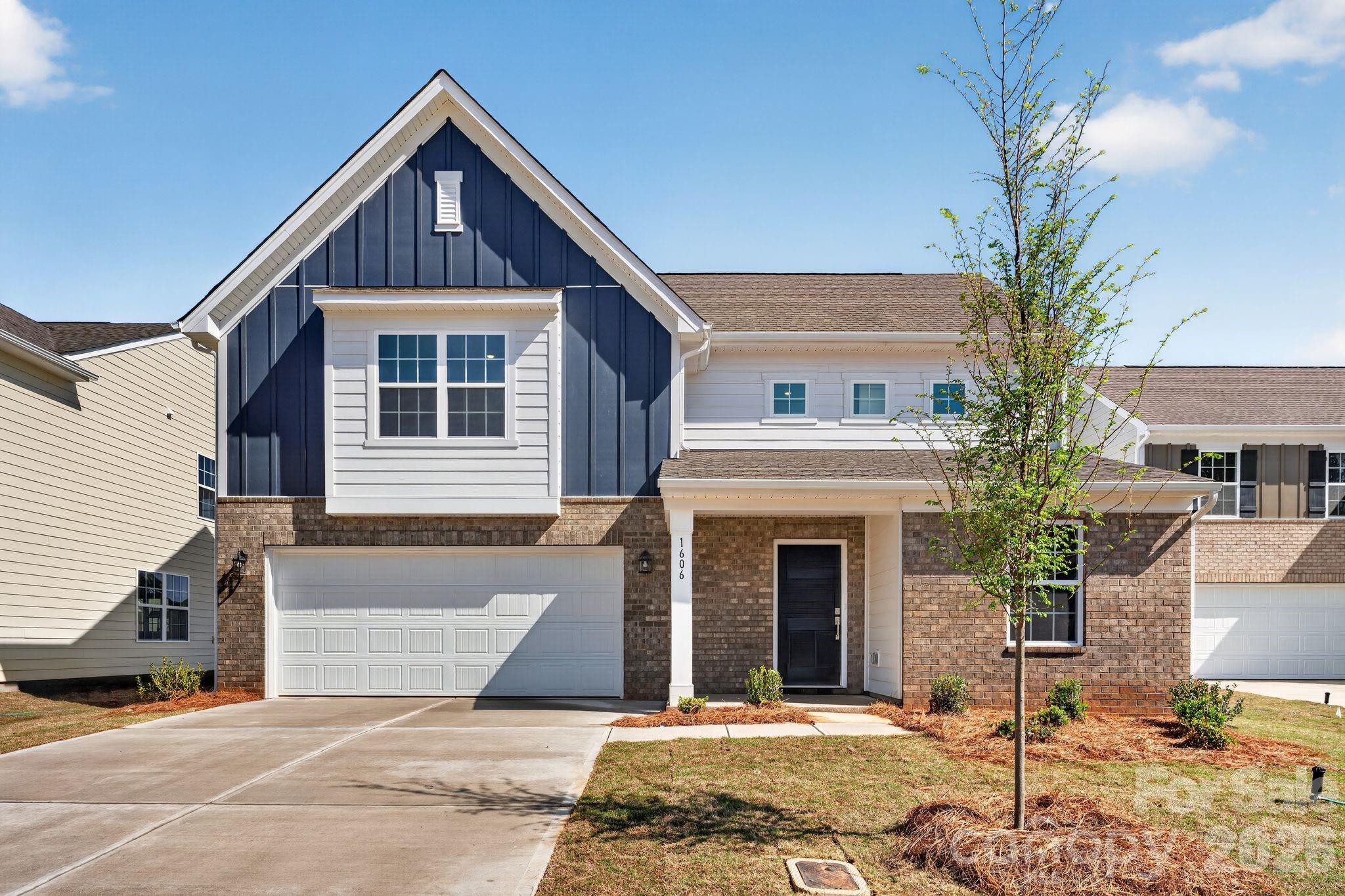 The Blake floorplan is a two-story home designed for gracious living and modern comfort. A versatile flex space frames the foyer, while an open-plan layout connects a generous Great Room, well-equipped kitchen and intimate breakfast room at the back of the home. A large loft and all three bedrooms are perfectly situated on the top floor, including the serene owner’s suite with a private bathroom and walk-in closet. Plus, our signature Everything's Included program means you will get quartz or granite kitchen countertops, stainless steel appliances, luxury vinyl plank flooring, and so much more at no extra cost! Creekside Cottages is located in beautiful Bessemer City in Gaston County. Residents will enjoy future onsite amenities including a playground, dog park and multiuse trails. Creekside Cottages is located conveniently nearby highways, medical facilities Crowders Mountain, Gastonia, Belmont, and Kings Mountain Golf Course.