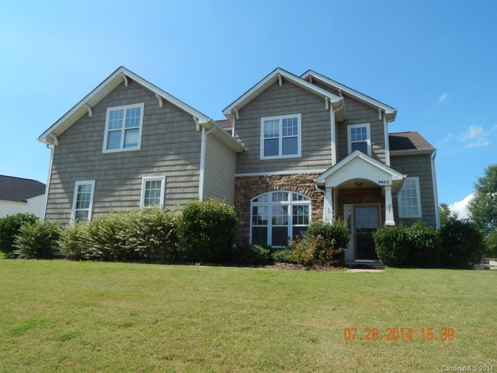 **TWO WEEKS FREE RENT** Spacious bedrooms plus finished bonus room, formal dining room, open family room and kitchen areas, sunroom/office room. Located in the Weddington community of New Towne Village. Pool/Playground Area. Pets are case by case.