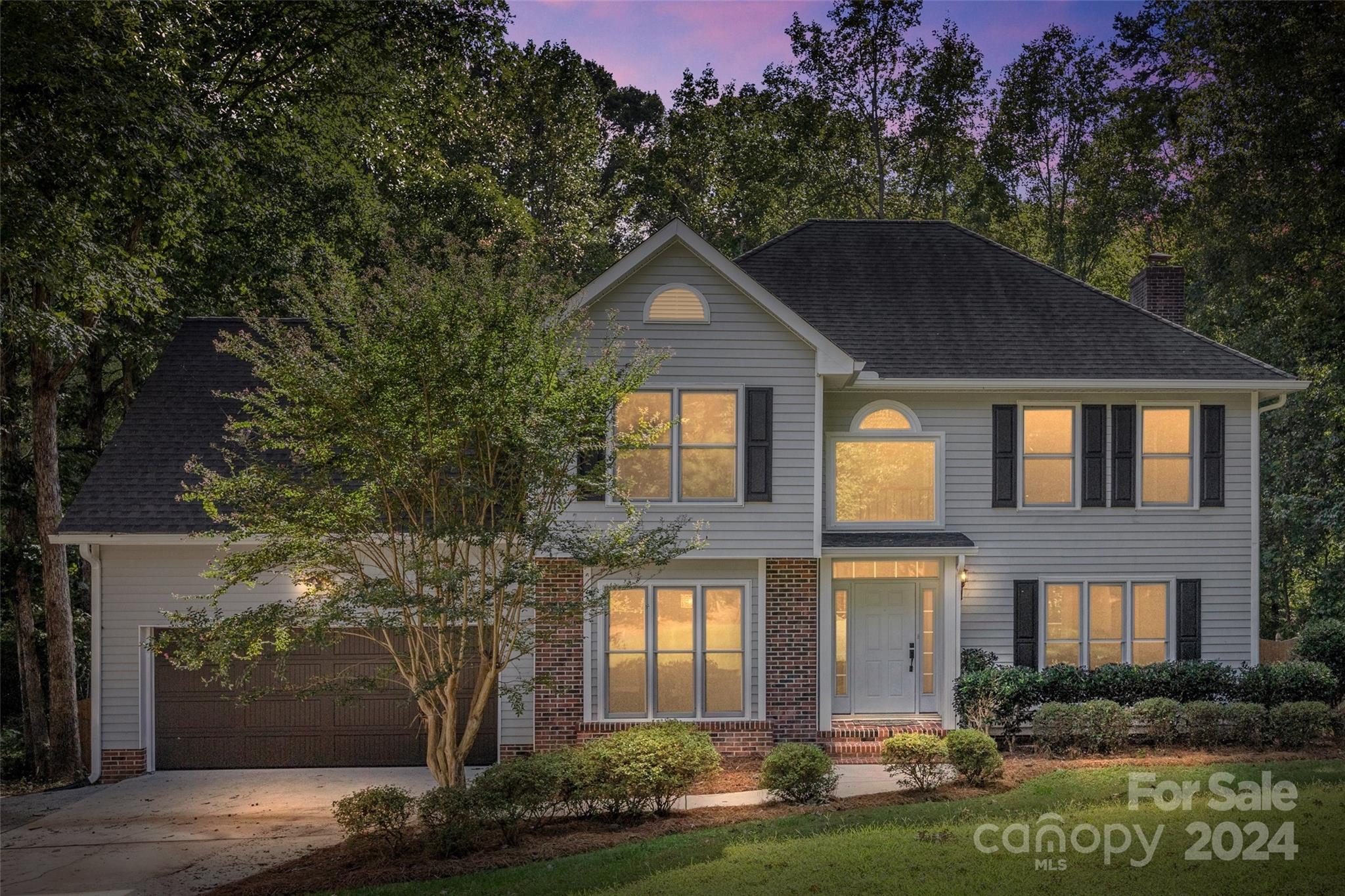 Beautiful 4 bed, 2.5 bath home in Desirable Cato Estates! Property features custom cabinetry, gleaming hardwoods throughout the main floor, upgraded light fixtures, private fenced yard backing to woods, newly installed insulated garage doors, & more!  Enjoy convenient access to all Rock Hill has to offer!