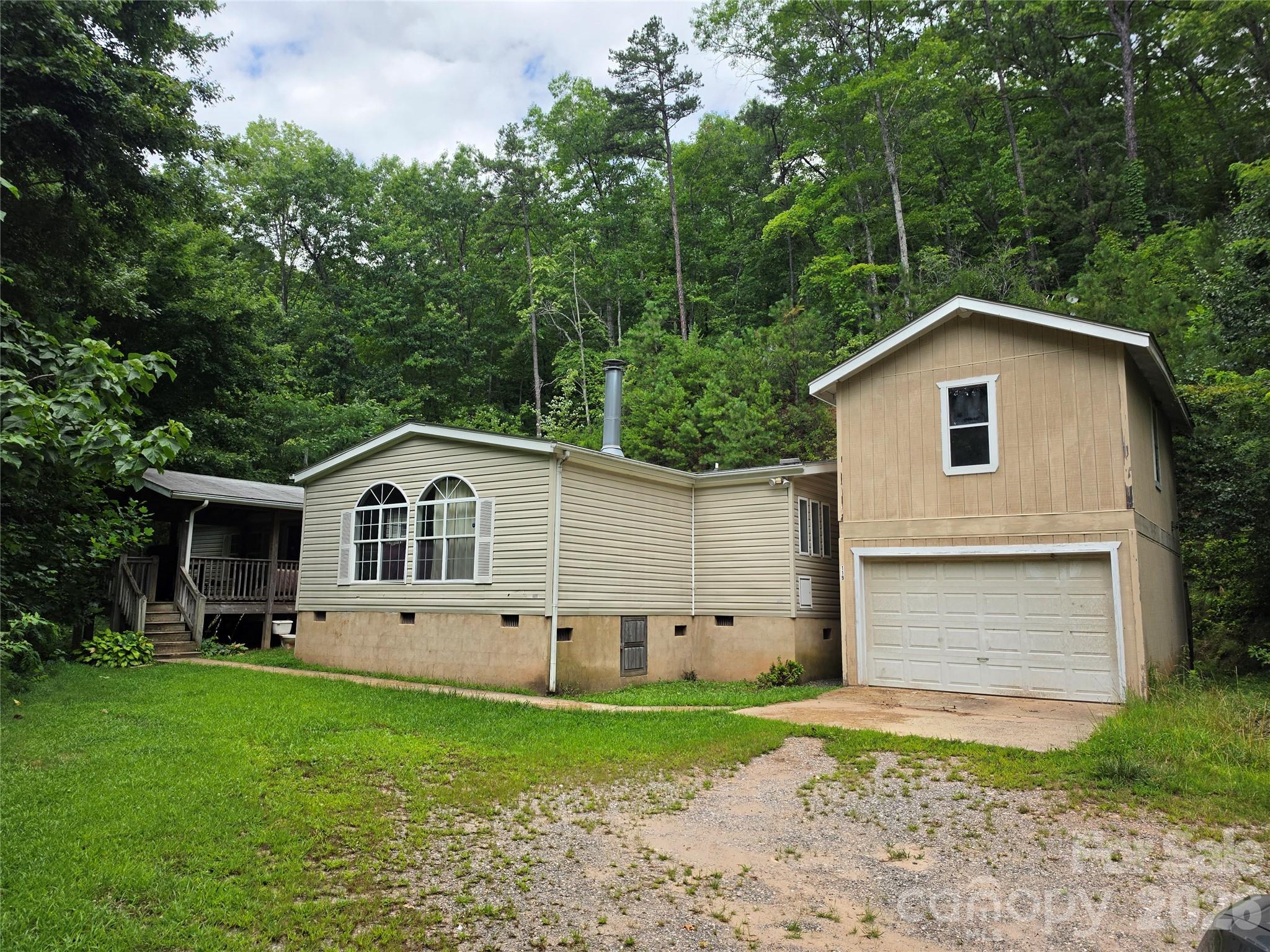 Cash Only Investment Opportunity!  ALL OFFERS CONSIDERED !! Don't miss this chance to own a mountain property with incredible potential in the beautiful Bryson City area. Nestled in a peaceful setting, this property offers an excellent opportunity for investors, flippers, or buyers looking for their next renovation project.
The home is being sold AS-IS and currently has no power, so please plan accordingly when scheduling showings or inspections. The property is currently in foreclosure, creating a unique opportunity for a cash buyer looking for a motivated seller situation. Due to the property's not having power this will need to be a Cash transaction.
Whether you're looking to renovate, rebuild, or create a mountain getaway, this property offers the opportunity to add value in a desirable Western North Carolina location. Conveniently located near Bryson City, Lake Fontana, the Great Smoky Mountains, outdoor recreation, and area attractions, this location provides easy access to some of the region's most sought-after destinations. Septic permit has been requested from the county. Home has 4 bedrooms but septic size has not been verified yet.  
Priced to sell quickly. Serious cash buyers only. Seller is highly motivated—bring your best offer!