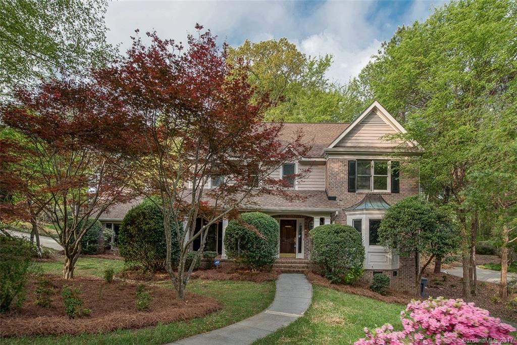 Renovated w/brand new wood floors in GR & existing floors refinished to modern mocha color. Interior walls & trim freshly painted. All lighting upgraded to oil-rubbed bronze. Dramatic 2-sty foyer & GR ceilings, main level master suite w/his & hers closets, & 2ndmaster suite on upper level, & sun-filled “Florida-room” off kit. Large corner lot on small cul-de-sac street. Sought-after Radbourne comm has large, private lots w/mature trees & great amenities. Property re-inspected & repairs made.