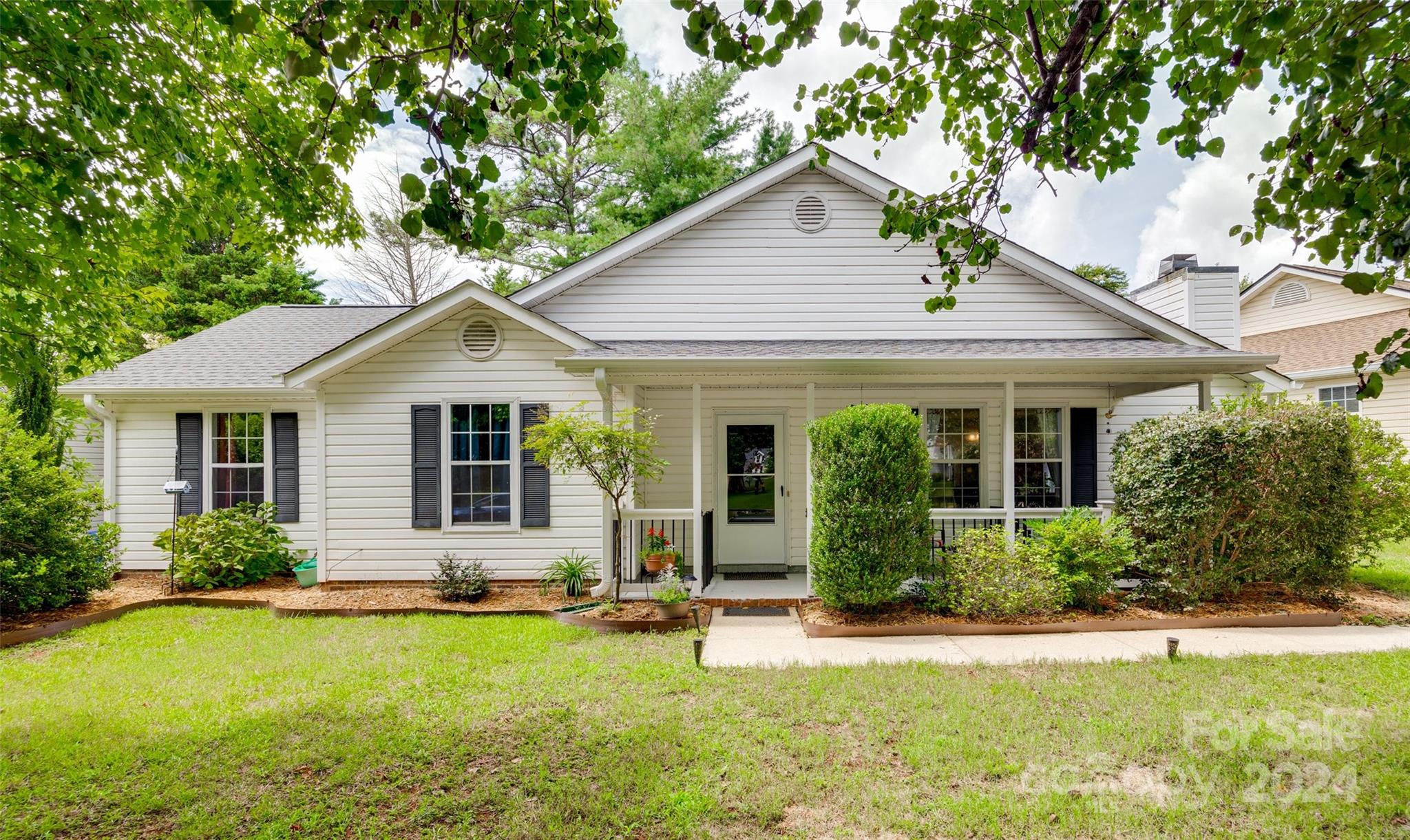 Nestled in an established and welcoming neighborhood, this charming three-bedroom, two-bath ranch home is ideal for both downsizing and growing families. The open floor plan seamlessly connects the upgraded kitchen, with its modern appliances and ample counter space, to the bright and inviting breakfast area, perfect for morning meals or casual gatherings. A quaint patio overlooks a fenced-in backyard, offering privacy and outdoor space for relaxation by the water feature. Conveniently located, this home is just minutes away from shopping, restaurants, and a hospital, ensuring all your essential needs are within easy reach. Best of all, enjoy the freedom of no HOA restrictions, allowing you to truly make this house your own.