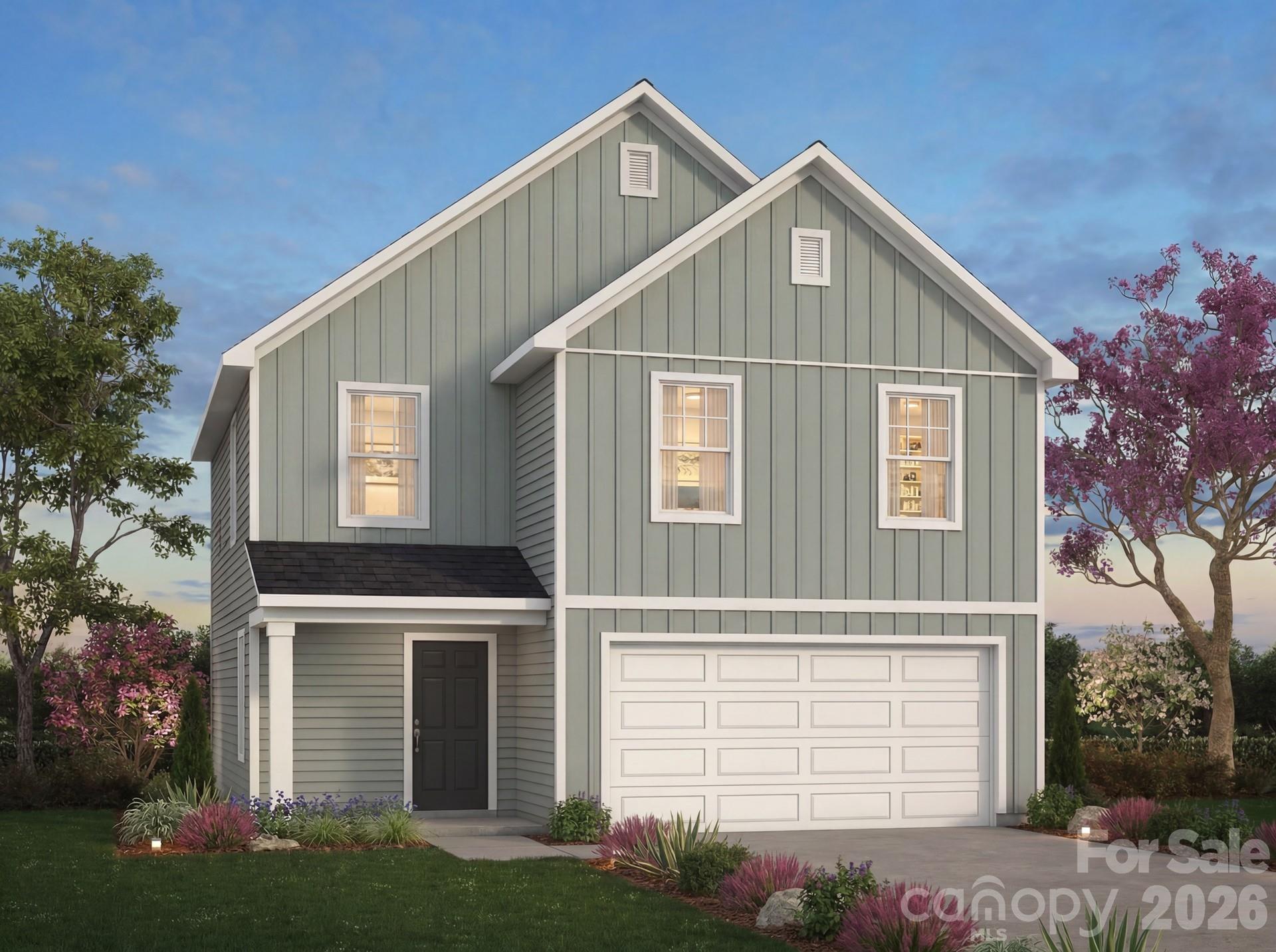 Introducing The Amelia | Spaces Collection | Proposed Construction Every home tells a story—and with Spaces, yours begins sooner. Introducing The Amelia, a new proposed home in our Spaces Collection, designed to make building a new home simpler, faster, and more approachable. Spaces combines thoughtfully curated floorplans with professionally selected interior and exterior packages, giving you a streamlined experience, lower pricing, and a faster path to move-in. The Amelia offers approximately 1,559 square feet, 3 Bedrooms, and 2.5 Bathrooms with a layout designed to maximize everyday living. The First Floor features a welcoming Foyer, spacious Great Room, open Kitchen with Pantry, and convenient 2-Car Garage. Upstairs, enjoy a private Primary Suite, two secondary Bedrooms, full Bathroom, dedicated Laundry Area, and a versatile Loft offering additional flexibility. Choose from four curated design packages, each featuring coordinated cabinetry, countertops, flooring, finishes, lighting, and exterior selections assembled by our design team. With selections finalized at contract, Spaces creates a refreshingly straightforward experience while reducing build timelines by approximately one month. Personalize your home with available structural options—including choices such as a 3-Car Garage and dual-bowl vanity—and enjoy a home designed around the way you live.