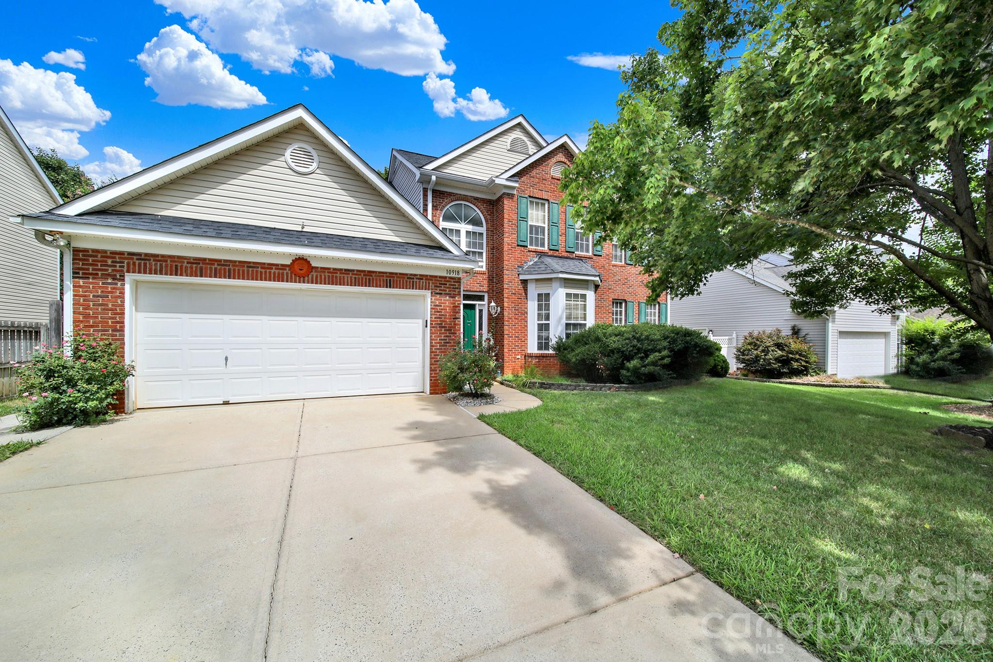 Introducing a stunning home in the highly sought-after Southampton, nestled within this vibrant community in Ballantyne. With its two-story foyer, it immediately welcomes guests with a sense of grandeur. To the left is the Formal Living Room w/bay window & formal DR w/crown molding & tray ceiling. The heart of the home lies in the updated kitchen which has quartz countertops, white cabinetry, tile backsplash & island. The breakfast area overlooking the private backyard adds a touch of serenity. The spacious 2 story great room is so inviting with a stone fireplace & skylights for natural lighting. On the main is the primary bedroom w/high ceilings and custom built in closet. The remodeled bath has a glass enclosed shower, dual sinks & large walk in closet. Upstairs are 3 generously sized bedrooms plus bonus/5th bed, providing flexible space. Walk out attic in bonus. Pull down stairs to upstairs attic. The backyard is flat with a tree lined lot. Top rated schools & great amenities!