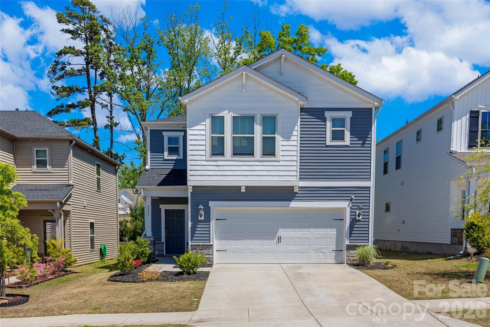 Better than new and move-in ready in sought-after Larkhaven Hills! Built in 2021, this beautifully maintained 3-bedroom, 2.5-bath home offers over 2,200 square feet of thoughtfully designed living space with the open-concept layout, modern finishes, and energy-efficient features today’s buyers are searching for.

Designed for both everyday living and entertaining, the bright main level features a spacious living area, dedicated dining space, and a stylish kitchen complete with a large island, gas range, walk-in pantry, and abundant cabinetry. Upstairs, a versatile loft provides the perfect flex space for a second living area, home office, media room, or playroom. The private primary suite includes a walk-in closet and en-suite bath, while two additional bedrooms and an upstairs laundry room add comfort and functionality.

Step outside to a fully fenced backyard backing to trees with a covered patio ideal for outdoor dining, relaxing, entertaining, or pets at play. A 2-car attached garage, generous driveway parking, and low-maintenance exterior make day-to-day living easy.

Conveniently located just off I-485 and minutes from downtown Mint Hill, Larkhaven Hills offers resort-style amenities including a community pool, clubhouse, playground, and sidewalks throughout the neighborhood. Built by a builder known for energy-efficient construction, this home combines modern comfort, everyday functionality, and exceptional convenience in one of Charlotte’s fast-growing areas.

Modern living. Flexible space. Easy convenience. Welcome home.