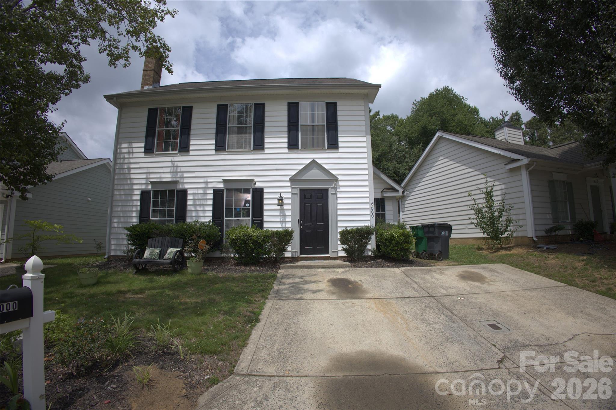 Nestled in a quiet neighborhood, this beautifully updated home offers incredible value, priced right below tax assessment. The inviting layout features durable luxury vinyl plank flooring throughout the main level and cozy carpeting upstairs. A bright, sun-lit kitchen shines with timeless white cabinetry, granite countertops, and stainless steel appliances, while the renovated bathrooms boast matching granite finishes and updated fixtures. Offering an effortless, low-maintenance lifestyle, the HOA conveniently covers both water and lawn care. Whether you're an investor or looking for your next home, this is a rare find!
