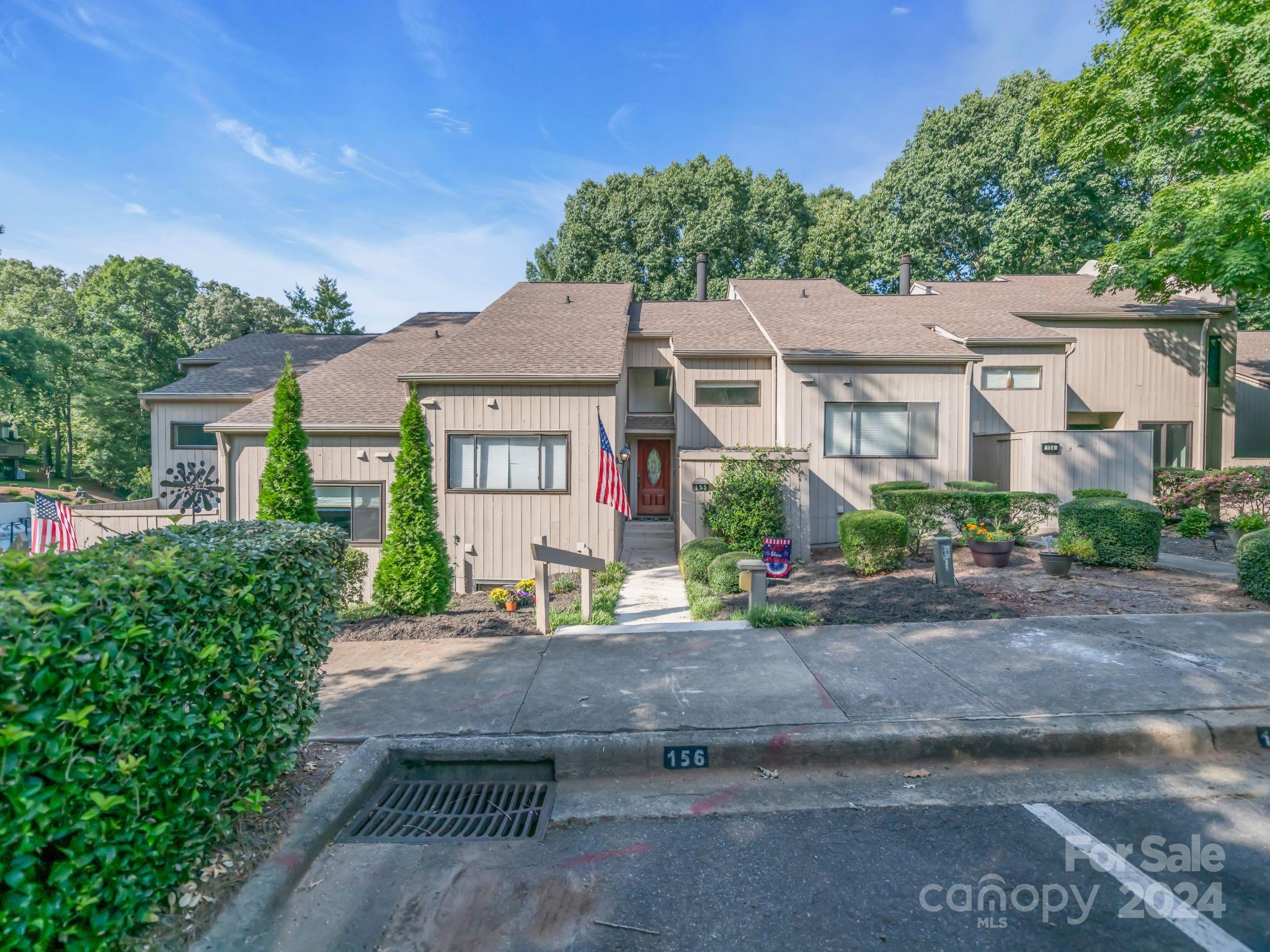155 Greenridge Road is located in the Lake Wylie waterfront community of River Hills, which is gated with around the clock security personnel.  Enjoy the perks of a maintenance-free lifestyle, as the condo complex takes care of all exterior maintenance, leaving you more time to relax and enjoy. Just a few steps away, you'll find the community pool. With two assigned parking spaces, convenience is a given. Inside, this condo is designed for modern living, with three levels of beautifully updated spaces. Whether you’re entertaining in the spacious living areas, preparing a meal in the sleek kitchen, or unwinding in the comfortable bedrooms, every detail has been thoughtfully considered. River Hills offers a serene and secure environment, perfect for enjoying the tranquil waterfront views and scenic surroundings. With the private (membership required) country club and golf course here, you have the option to indulge in leisure activities and make the most of your new lifestyle.