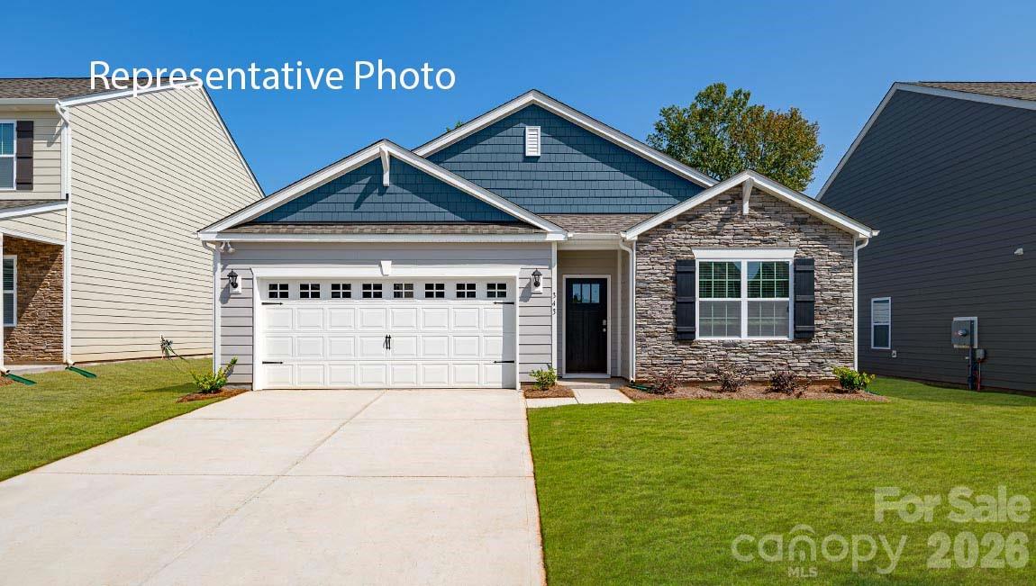 Come see 5316 Harriets Memory Trail located in Lincolnton, North Carolina!

The Cali is a spacious and modern single-story home designed with open-concept living in mind. This home features four bedrooms, two bathrooms, and a two-car garage. Upon entering the home, you'll be greeted by an inviting foyer that leads directly into the heart of the home. This open plan features living room, dining room, and well-appointed kitchen. The kitchen is equipped with a corner walk-in pantry, stainless steel appliances, and a large island with a breakfast bar, making it perfect for both cooking and casual dining. The Cali also features a primary suite, complete with a large walk-in closet and a primary bathroom with dual vanities, Garden tub and separate shower. The additional three bedrooms and secondary bathroom are located at the opposite end of the home, providing optimal privacy for both you and your guests. In the rear of the home is a covered porch that is ideal for outdoor entertaining.