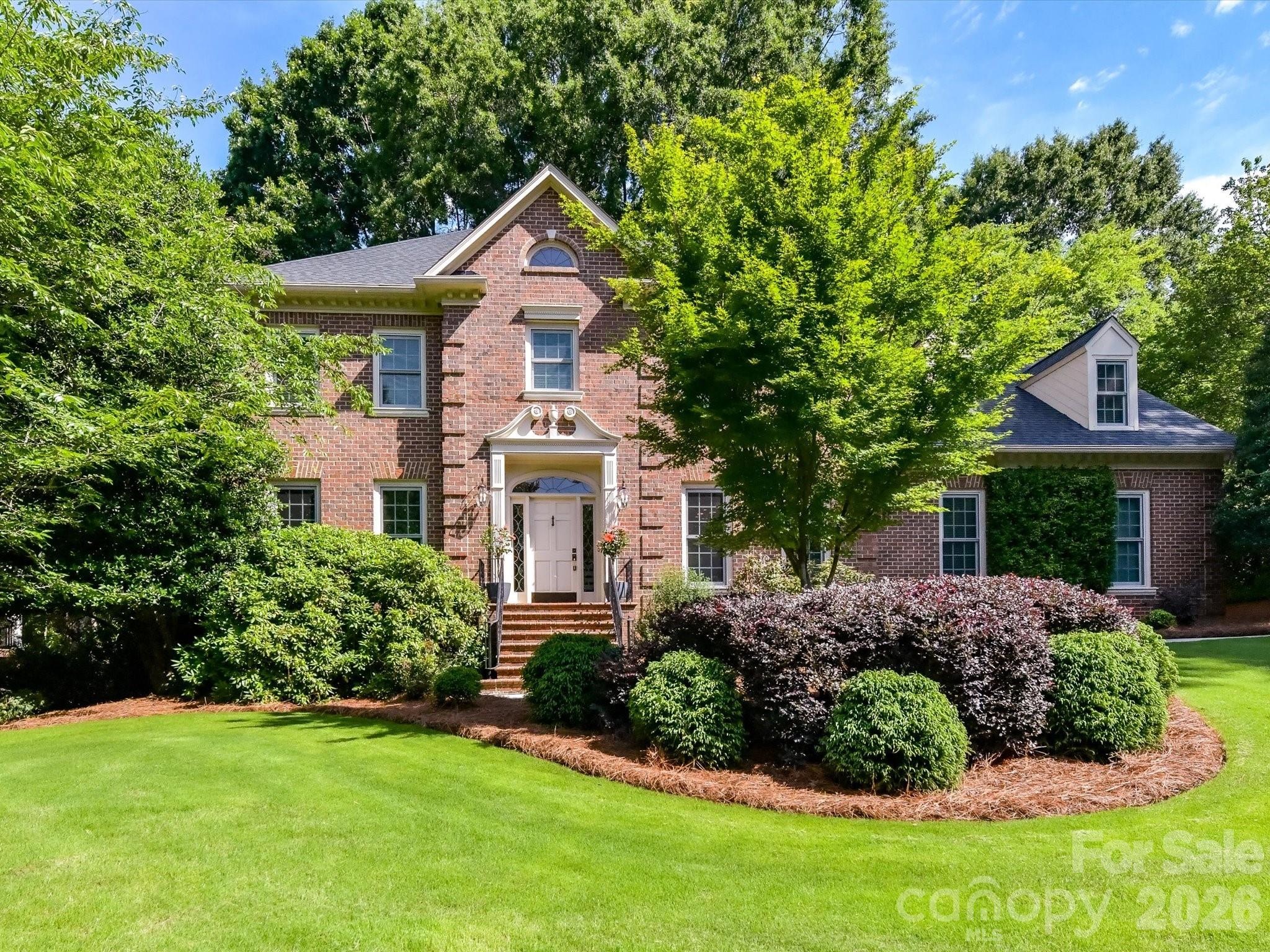 Such an exciting and elevated home in the thriving, sought-after neighborhood of Hembstead! Top rated schools and amazing South Charlotte location close to SouthPark, downtown Matthews, I-485 and the Arboretum area! This property is stunning! Beautifully updated and sits on over half an acre with a newly sodded backyard that lives like a true oasis - think hot tub, gorgeous water fall feature, fire pit, amazing custom extended deck, and bougie chicken coop! Inside, you will find approx. 3,700 SF of above grade thoughtful design: a luxury, renovated Thermador appointed kitchen, generous screened-in porch, hardwoods throughout most of the home, and custom built-ins at every turn. This intentional floor plan offers 4 bedrooms, 3 full baths, 1 half bath, a dedicated office, and a bonus room, with all bedrooms conveniently located on the second floor! Perfectly maintained! Roof replaced in 2025. Situated on one of Hembstead’s most picturesque streets - close to the amenities, yet perfectly tucked away. Community amenities include club house, pool, tennis courts, pickle ball, sport court, play ground, picnic area, and miles of walking trails! This is a very rare opportunity to secure an immaculate, top tier home in one of South Charlotte’s most beloved neighborhoods.