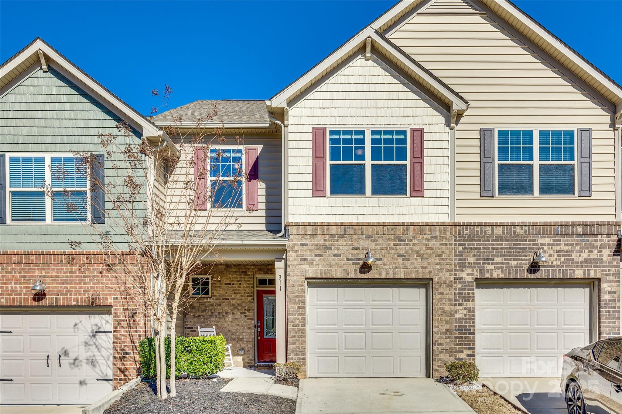 Welcome home to this wonderful 3 bedroom, 2.5 bathroom townhome in the well desired neighborhood of Waterside at the Catawba located in the award winning Fort Mill School District. Downstairs you'll find an open concept living room with gas fireplace, gourmet kitchen with stainless steel appliances, gas cooktop, quartz countertops and lots of cabinet space for storage, quaint breakfast area and cozy screened in porch with stone patio perfect for grilling. New LVP flooring on the stairs and the second floor, minus the two bedrooms. Upstairs you'll find the laundry room, 2 full bathrooms and all 3 bedrooms including the oversized primary suite equipped with a large walk-in closet, double vanity sink and garden tub. Don't miss all the amazing amenities this neighborhood has to offer including clubhouse, fitness center, large outdoor swimming pool, tennis courts, Banks Athletic Park which has softball fields, a playground and a basketball court. Don't miss your opportunity.