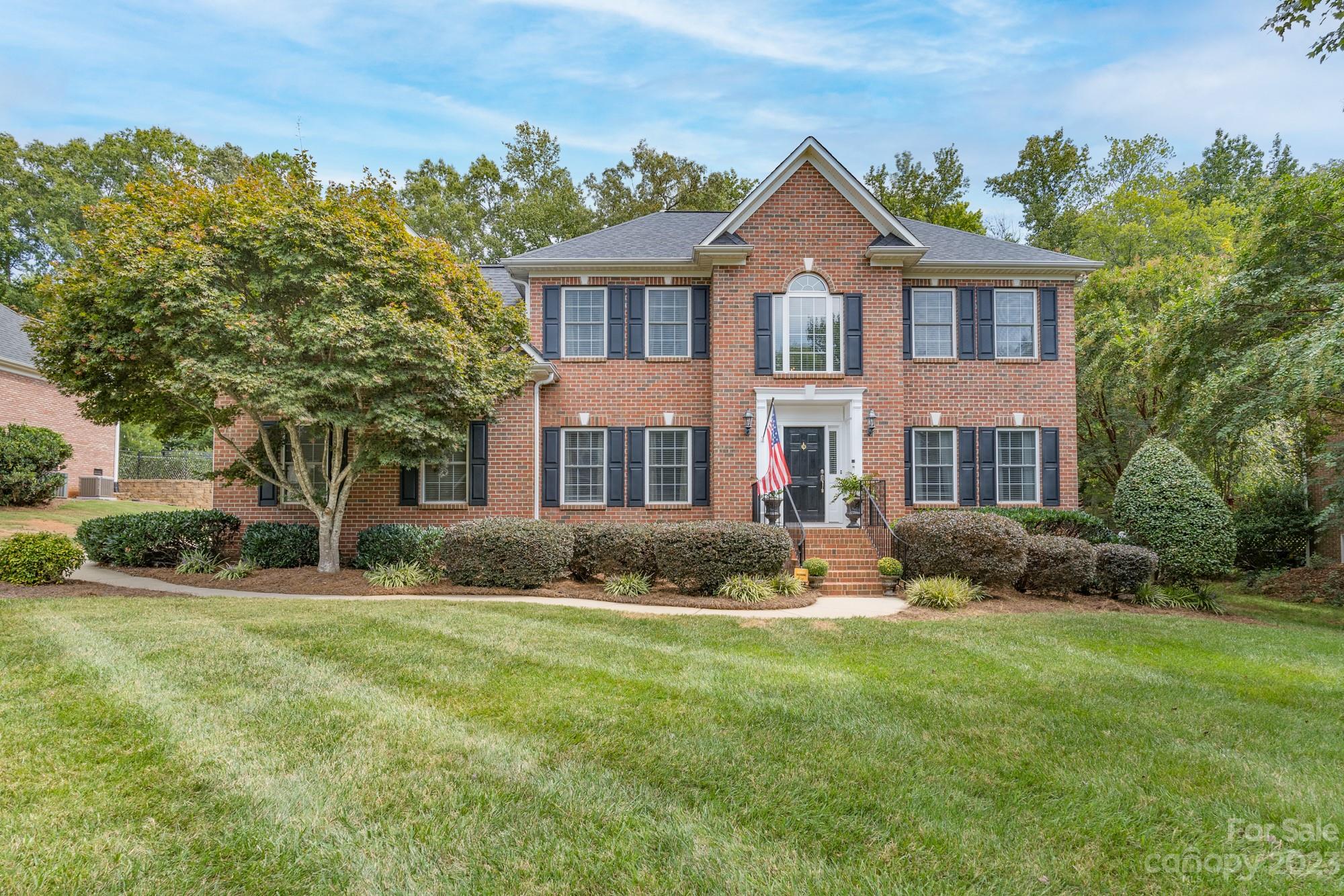 Come view this beautiful full brick home in the desirable Wedgewood subdivision! With custom cabinetry, marble countertops and gas range with hood vent, this kitchen is sure to impress. Stay inside and host your friends, or enjoy the game on the patio with a wood burning fireplace. Just steps away from the neighborhood park and located near many dining and retail options.