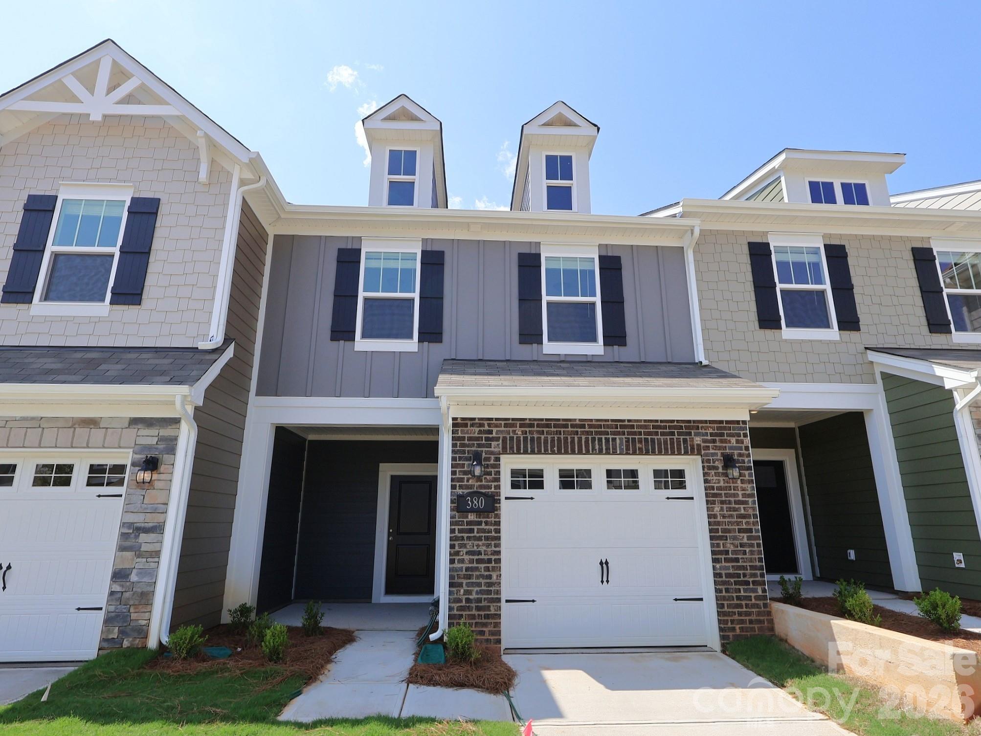 Welcome to the Wylie! Walk in straight from your front porch or 1-car garage and embrace the homey feel of your foyer. Through the foyer you'll be greeted with a spacious kitchen, with an island for more space to cook and entertain. Equipped with stainless steel appliances, a French door refrigerator, quartz countertops and a kitchen island with a sink, cooking will be a breeze! With our open floorplan, you have easy access to the family room to enjoy conversation and quality time. With enough space to easily fit a sectional, coffee table and other furniture, the family room is the perfect spot to unwind. The main level has been finished with easily maintainable EVP flooring to make cleaning a breeze and the windows throughout the home have been accented with 2" faux wood blinds. Through the sliding glass door you will find a private patio, perfect for entertaining or enjoying a morning coffee. Upstairs there are two additional bedrooms and a shared secondary bathroom. The laundry area is centrally located to make laundry days more convenient and is complete with a full size washer and dryer. Walking into the Owner's suite, you are greeted with a tray ceiling and plenty of natural lighting. The room is able to accommodate a king size bed as well as other furniture to ensure you feel like royalty. The en-suite features a tiled shower and dual vanity to allow everyone to get ready in the mornings easily. Finally, the expanded walk-in closet is sure to fit any size wardrobe. Welcome to your new home!