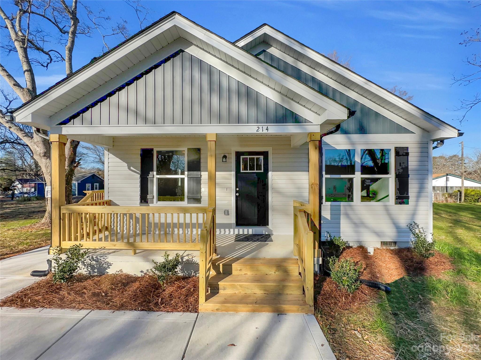 Charming brand new construction in the heart of Lancaster! This adorable ranch home offers a great open concept floorplan with the living space that flows right into the Kitchen.  Such a great layout for gatherings and entertaining. The Kitchen offers White Cabinets, Granite Counters, and Stainless Steel finish appliances.
The Primary Bedroom is at the back of the house with the attached Primary Bathroom with walk-in shower, and large walk-in closet. Then there are 2 additional bedrooms and another full bathroom to the side of the home, along with the Laundry room. Don't miss the large deck off the kitchen area on the side of the house.