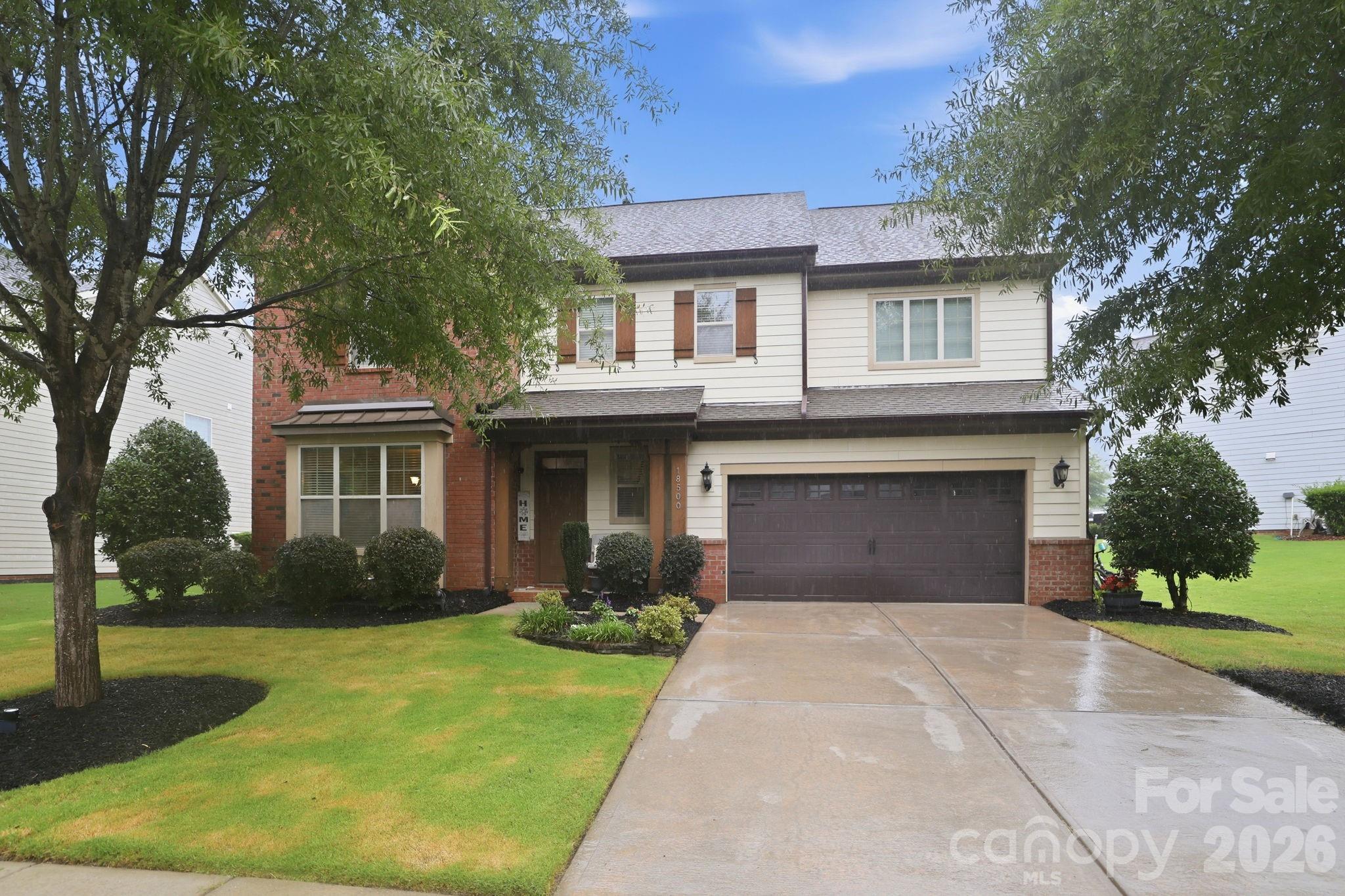 Beautifully appointed and thoughtfully designed, this 5-bedroom, 3.5 bath home located in the amenity rich Palisades community offers space and flexibility for today's lifestyle. The open floor plan features a formal dining room with tray ceiling and a spacious kitchen complete with a gas cooktop, wall oven, walk-in pantry, and a large center island that is perfect for everyday living and entertaining. In addition, the main level includes a versatile flex room ideal for a home office, playroom, or guest space. Upgraded 5-inch hardwood floors throughout the main living areas add an elevated look. Enjoy a large loft and 3 additional bedrooms upstairs as well as a generous owner's retreat featuring a roomy walk-in closet and en-suite with dual vanities, soaking tub, and separate walk-in shower. Outdoor living shines with a screened porch, extended paver patio, and low-profile deck. All 3 provide multiple spaces for dining, entertaining, and relaxing! The fully fenced backyard offers plenty of room for pets, play, and outdoor enjoyment. Residents of The Palisades enjoy an exceptional lifestyle with resort-style amenities including a clubhouse, fitness center, swimming pool with waterslide, tennis courts/basketball court, playgrounds, and miles of walking trails. Conveniently located near Lake Wylie, shopping, dining, and major roadways, The Palisades offers the perfect blend of recreation, convenience, and community.