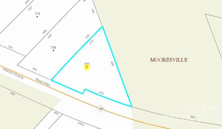 Excellent opportunity on River Hwy/NC-150 for commercial use.  Highway widening by the state makes this a very rare parcel ripe for investment. Less than half a mile from the QuikTrip on River Hwy. Also available is the adjoining parcel (4647070729).  Convenient to interstate, restaurants, shopping