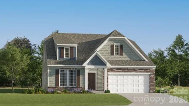 Designed for gracious living, this new two-story home showcases a first-floor kitchen, an intimate breakfast nook and an elegant Great Room with a center fireplace, complemented by a versatile flex space. In a corner is the luxurious owner’s suite bedroom with a private covered porch, attached bathroom and walk-in closet. Throughout the home are three secondary bedrooms and a sprawling upstairs bonus room for endless possibilities. Plus, our signature Everything's Included program means you will get quartz or granite kitchen countertops, subway tile backsplash, ceramic tile, and luxury vinyl plank flooring at no extra cost! Nestled in the foothills of Maiden and bordering Denver NC, Shannon Woods is a masterplan community with two collections of homes. Future onsite amenities include a swimming pool and multi-use trails. The community offers small-town living and convenience to to local schools, parks, shopping, dining, art and entertainment.