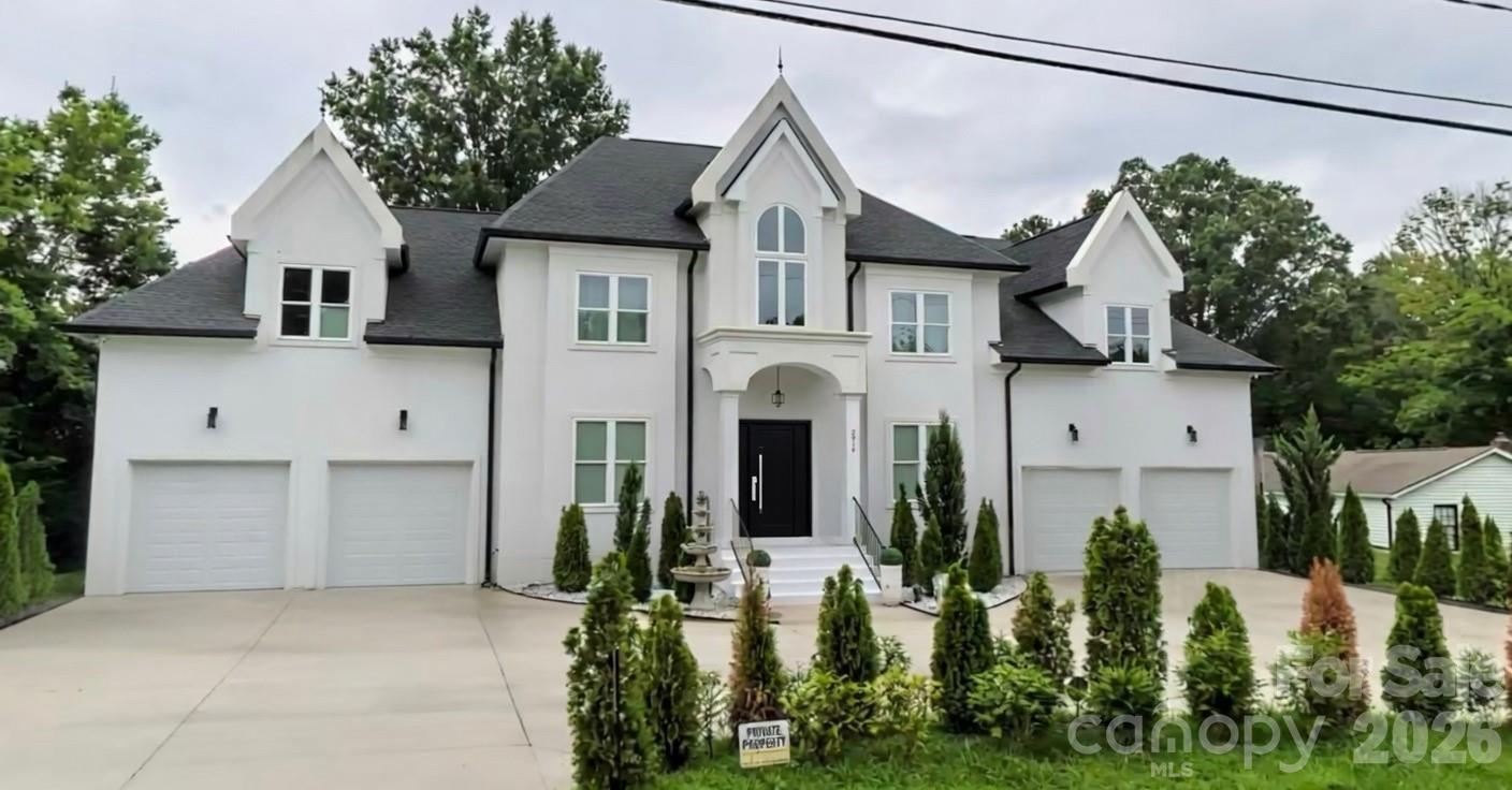 You'll love stepping into this beautiful 2021-built stucco home with its charming front elevation and roomy 4-car garage. Nearly 4,800 sq ft of comfortable luxury living with 6 bedrooms (gym + movie room), 4 baths, on a peaceful 0.47 acres. Modern construction, quality finishes, and convenient upscale location on the Matthews/Charlotte border. No HOA. Furniture negotiable. Reach out to the broker today to schedule a private showing and discover all the premium features!