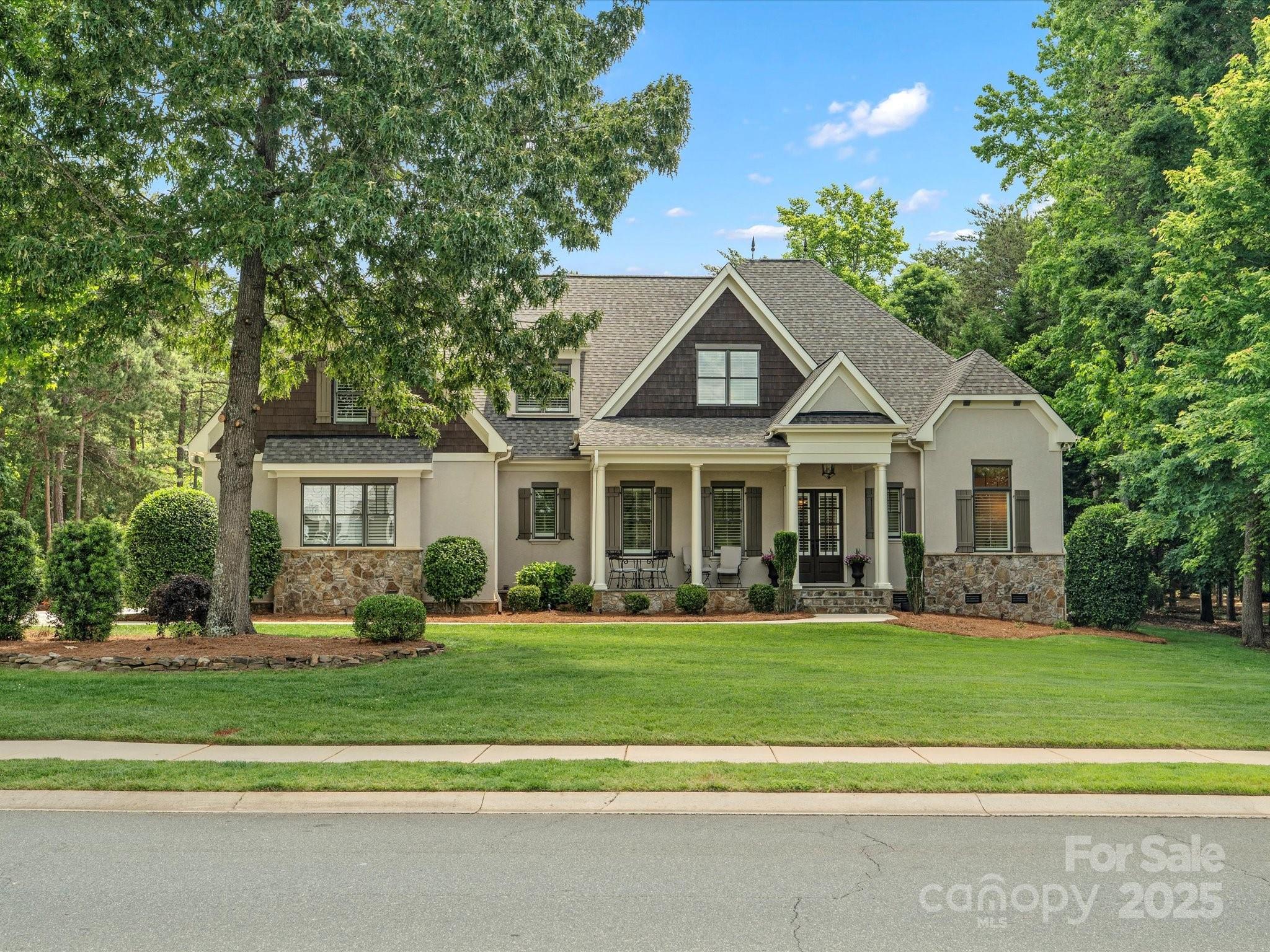 This gorgeous custom home in the desirable neighborhood of Springfield, sits on a premium lot overlooking the 18th green with stunning sunrise views coming up the fairway. Salt water pool, fenced backyard and covered patio is perfect for entertaining. Beautiful restained hardwoods on main floor and plantation shutters throughout. Primary suite and guest suite on the main floor with additional flex room that can be used as an office, living room, etc. Kitchen includes Wolf gas stovetop/range, Kitchenaid refrigerator, Asko dishwasher and Sharp microwave. Upstairs you'll find a hidden room behind bookcases, which is currently an exercise room. Two bedrooms with a Jack n Jill bathroom, separate vanities, and a private nook off of one of the bedrooms. Bonus room was used as a home theatre with a wet bar. Office nook off of hallway. Exterior trim/shutters and most of interior was freshly painted. New roof (April 2025). Floorplan attached. Active for showings on June 5th!