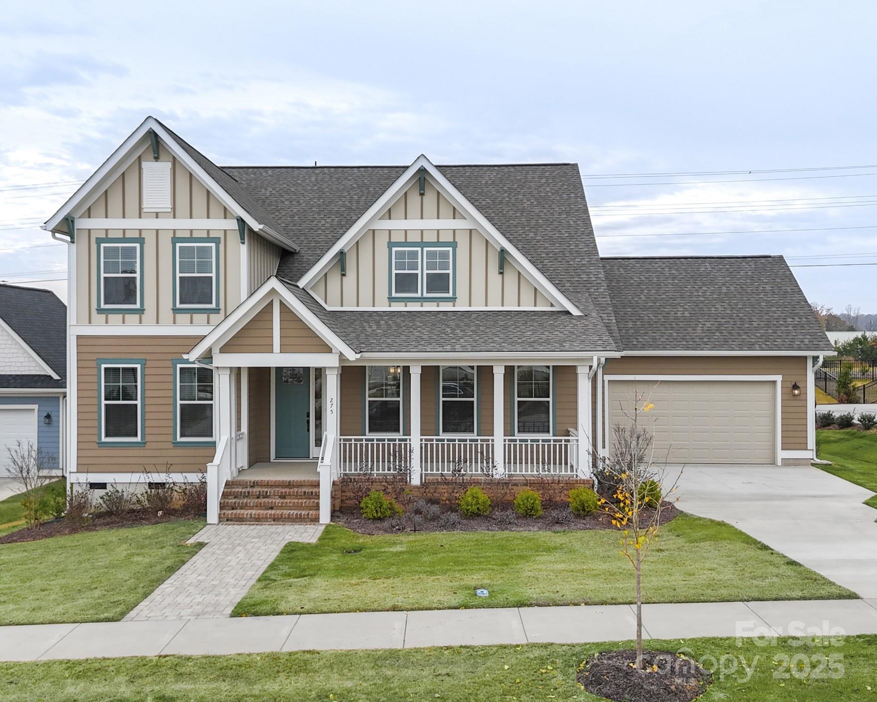 Move-In Ready! Genesee Floor Plan in Riverwalk!

This stunning Genesee home is ready for immediate move-in and offers a perfect blend of style and functionality. The open first floor features a study, dining room, and expansive kitchen with a large island, flowing seamlessly into the living area. The primary bedroom is conveniently located on the main level, while the rear Lanai provides protected outdoor living year-round.

Upstairs, enjoy a junior suite, a spacious loft for casual living, and a bonus room with walk-out balcony—ideal for entertaining or relaxing.

Experience all that Riverwalk Carolinas has to offer, including walking and biking trails, river access for kayaking and canoeing, pool, BMX track, Velodrome, green spaces, and the vibrant River District with shops and restaurants.

Don’t miss this opportunity to move into one of Riverwalk’s most desirable floor plans—ready for you this year!