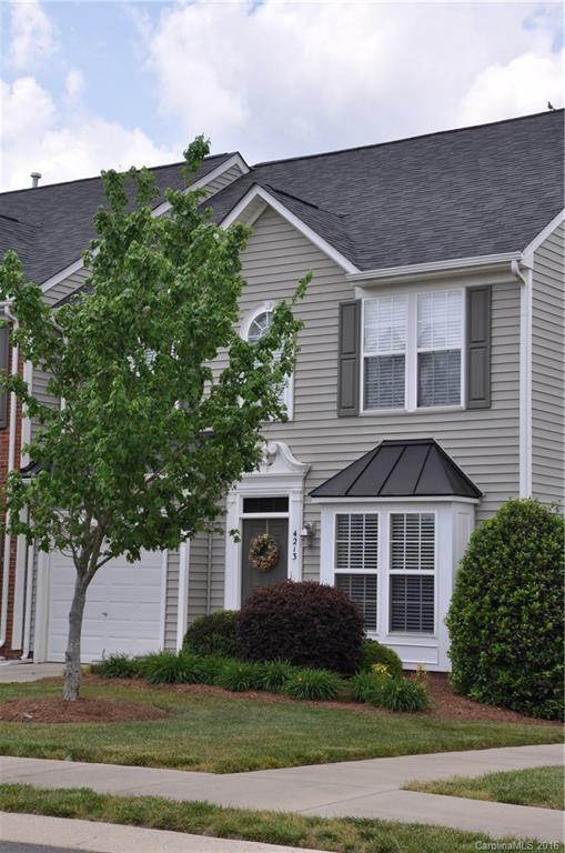 Location, location, location!! Immaculate, well maintained townhome in desirable Indian Land, close to Ballantyne area with lower Lancaster County taxes.  Master bedroom and bath on main level, two spacious bedroom and walk in closets upstairs with a full bath and large loft area overlooking the great room.   Quiet neighborhood that still has a country setting feel, and only 5 minutes to the Ballantyne area!  A definite must see!!