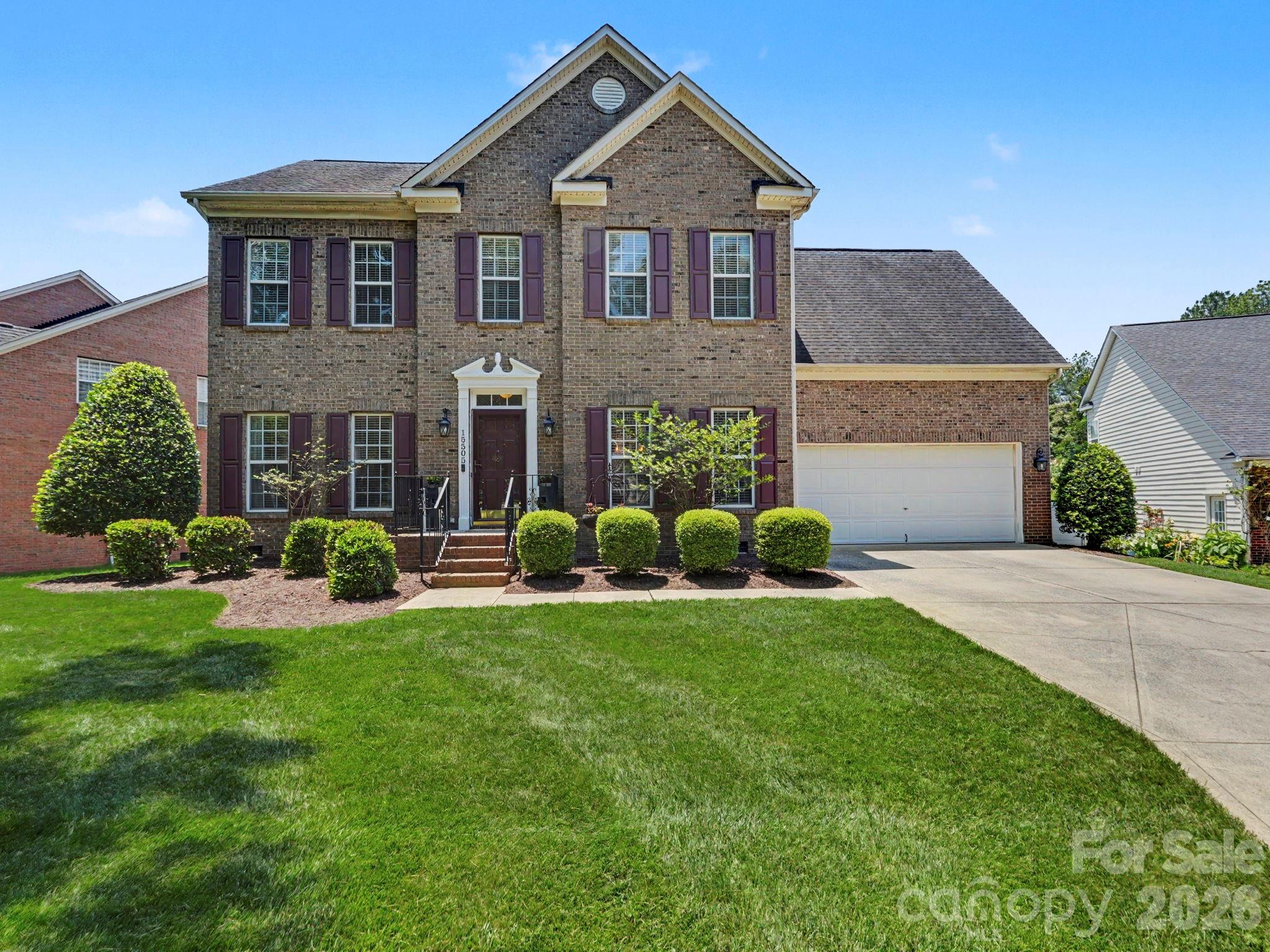 Perfectly positioned in the heart of Ballantyne on a cul de sac street, this 5-bedroom (includes a Primary Suite on the Main Level) with full bath and separate laundry area - Great for an In-Law/Guest Suite. 3.5-bathroom home offers a unique lifestyle you won’t find anywhere else. From the moment you step inside, you’ll feel the harmony of thoughtful design, modern enhancements, and timeless comfort. Beautiful hardwood floors throughout most of the Main Level and Upper Level accentuate this fine home.  The Updated Kitchen includes Custom Cabinets, Center Island with Pendant Lighting above, Granite Counters, Under Cabinet Lighting, with 3 Settings, Stainless Steel Appliances and Recessed Lighting.  The Primary Suite upstairs is freshly painted and includes an updated bathroom showcasing an expansive shower with a frameless glass shower enclosure.  Three large secondary bedrooms complete the upstairs along with another lovely updated full bathroom.  There is walk-in attic storage  located in the upper hallway.  Generous living spaces flow seamlessly, creating an inviting environment for hosting guests or enjoying quiet evenings at home.  The spacious deck, which overlooks the fenced backyard includes a retractable awning offering the perfect spot for shaded morning coffee or sunset dinners. Inside, the flexible layout offers the ideal balance between shared gathering spaces & private retreats. Enjoy convenient access to upscale shopping, fine dining, premier golf courses, & everyday conveniences, all within a HIGHLY SOUGHT AFTER TOP RATED SCHOOL DISTRICT,  along with proximity to Ballantyne’s thriving business district, Ballantyne Bowl, Stonecrest, Blakeney shopping and dining, and major transportation corridors with easy access to the airport.