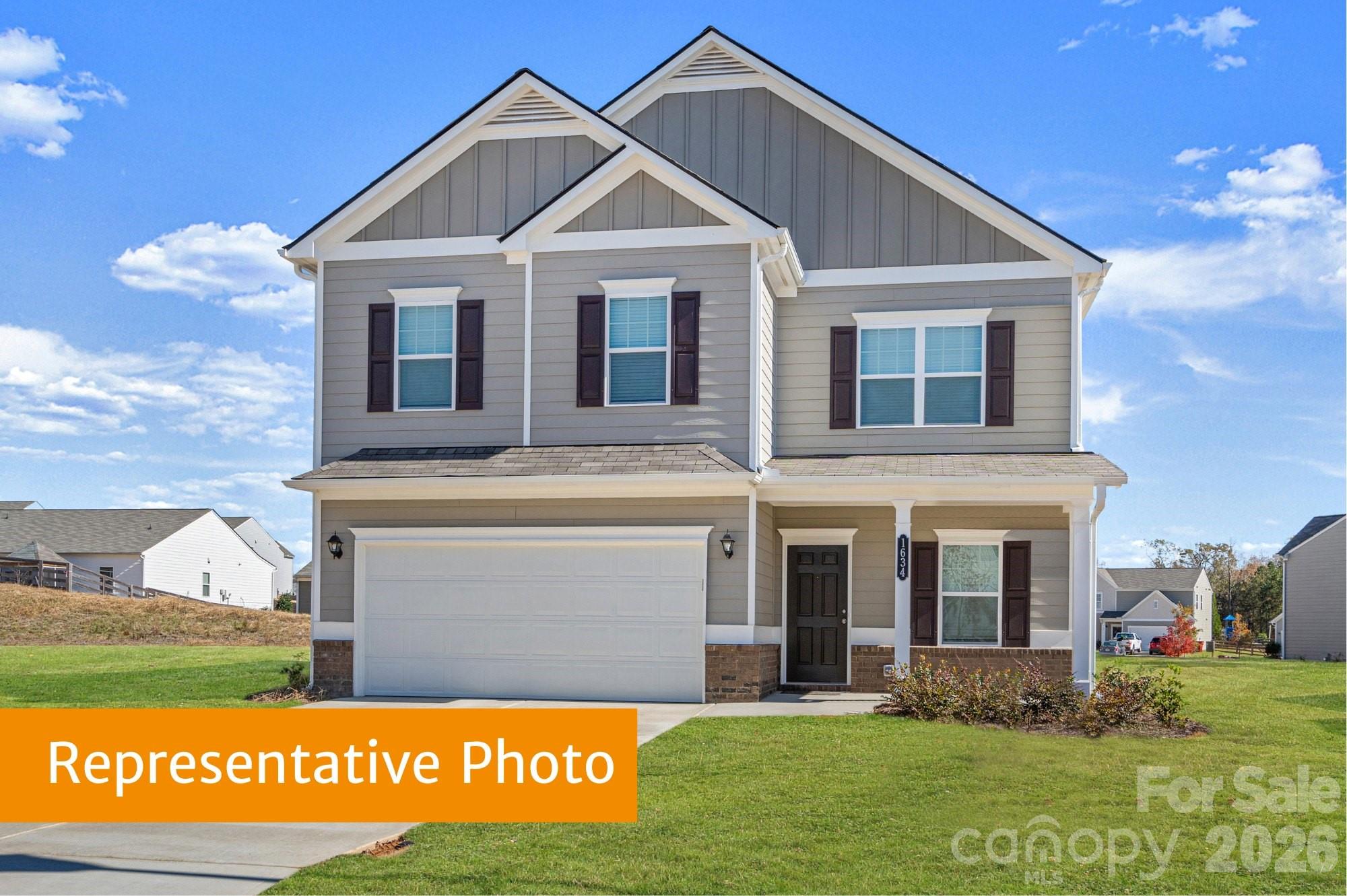 This proposed to-be-built Harrington plan, with an anticipated October 2026 move-in, offers a wonderful opportunity to create a home that truly reflects your style from the ground up. With the ability to hand-select finishes and design elements, you can thoughtfully personalize every detail to fit your lifestyle. Spanning 2,565 square feet, this spacious and versatile layout features 4–5 bedrooms and 2.5–3 bathrooms, providing flexibility for a variety of living needs. The open main living area creates a warm and welcoming space ideal for both everyday living and entertaining, while the optional fifth bedroom offers the perfect solution for guests, a home office, or multi-generational living. Generously sized bedrooms and well-planned living spaces ensure both comfort and functionality throughout, complemented by a 2-car garage and inviting outdoor living area. Located in the desirable Catawba Trace community, you’ll enjoy a peaceful setting with easy access to shopping, dining, and Lake Norman, offering a perfect blend of relaxation and convenience. Don’t miss your chance to build a Harrington home tailored to your lifestyle—secure your homesite in Catawba Trace today!
