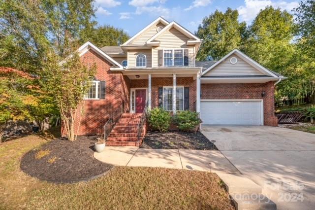Welcome to the highly desirable Tega Cay community and all it has to offer.  This beautiful three bedroom plus bonus, and two car garage has many features you don't want to miss. The primary suite is conveniently located on the main level for your comfort and updated en-suite.  Its open floor plan makes it easy to entertain family and friends with an updated kitchen, granite countertops, breakfast area & separate dining room. The upper level has secondary bedrooms, bonus room, and a walk-in attic/storage room.  Relax on the charming screened porch, where you can enjoy the serene surroundings. The backyard provides room for outdoor fun or quiet reflection. With a short distance from the golf course, clubhouse, restaurant, boat launch, parks and beaches, this home is ideal for those who love outdoor water activities, summer concerts, sports, and community clubs. This motivated seller is offering $10k in seller concessions for paint, flooring, or closing costs, whatever the buyer desires.