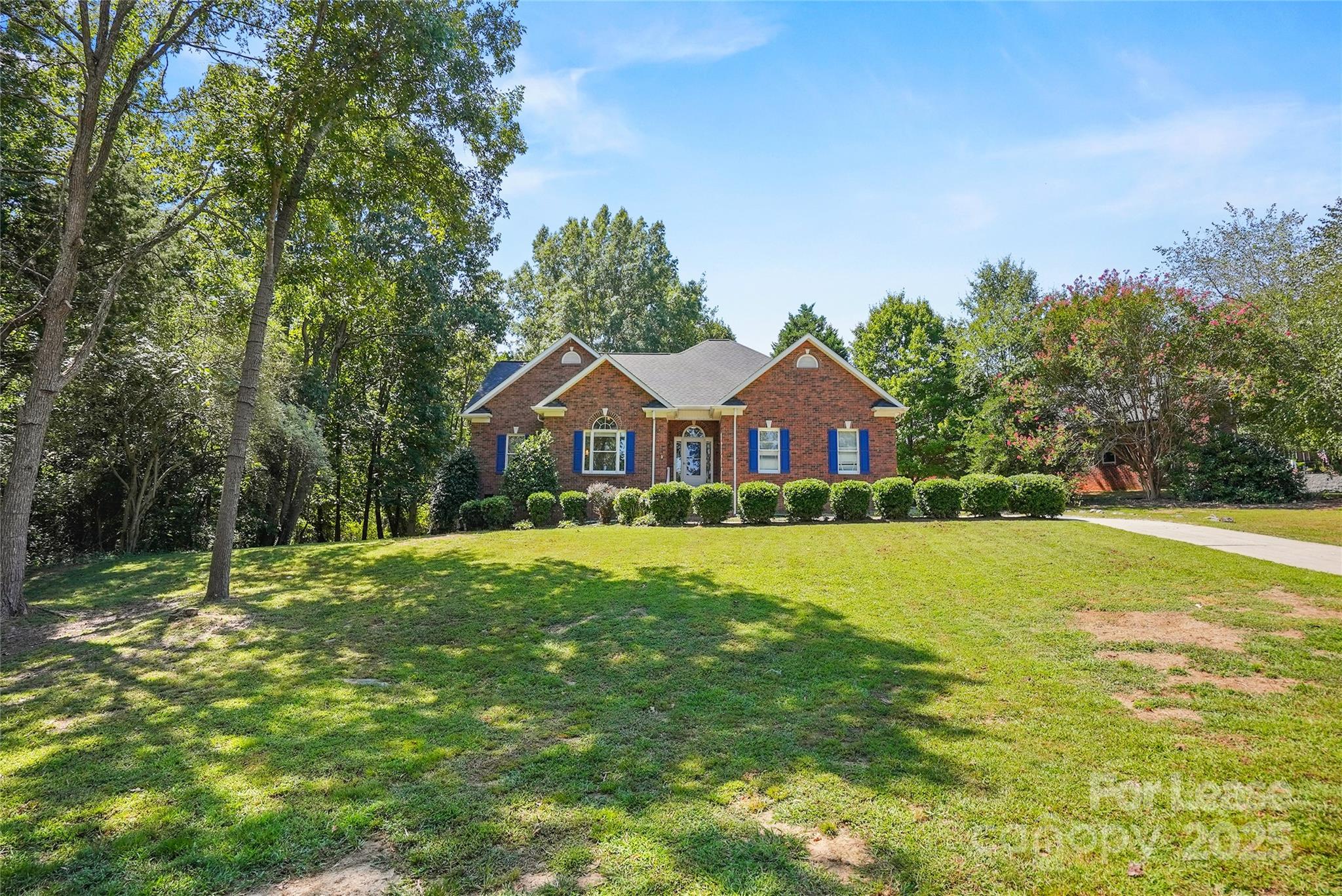 Beautifully maintained home available for lease in a quiet, established neighborhood with no HOA. This mostly furnished property sits on just over an acre, offering a private lawn and long driveway for added privacy and space. Inside, you’ll find warm wood flooring throughout and an open, inviting layout. The kitchen is well-equipped, and the home includes a washer and dryer for added convenience. Enjoy peaceful surroundings while being just minutes from Target, the hospital, shopping, dining, and major roadways for an easy commute. Ample outdoor space provides room to relax, garden, or entertain. A rare rental opportunity in a highly desirable location, ready for immediate move-in.
