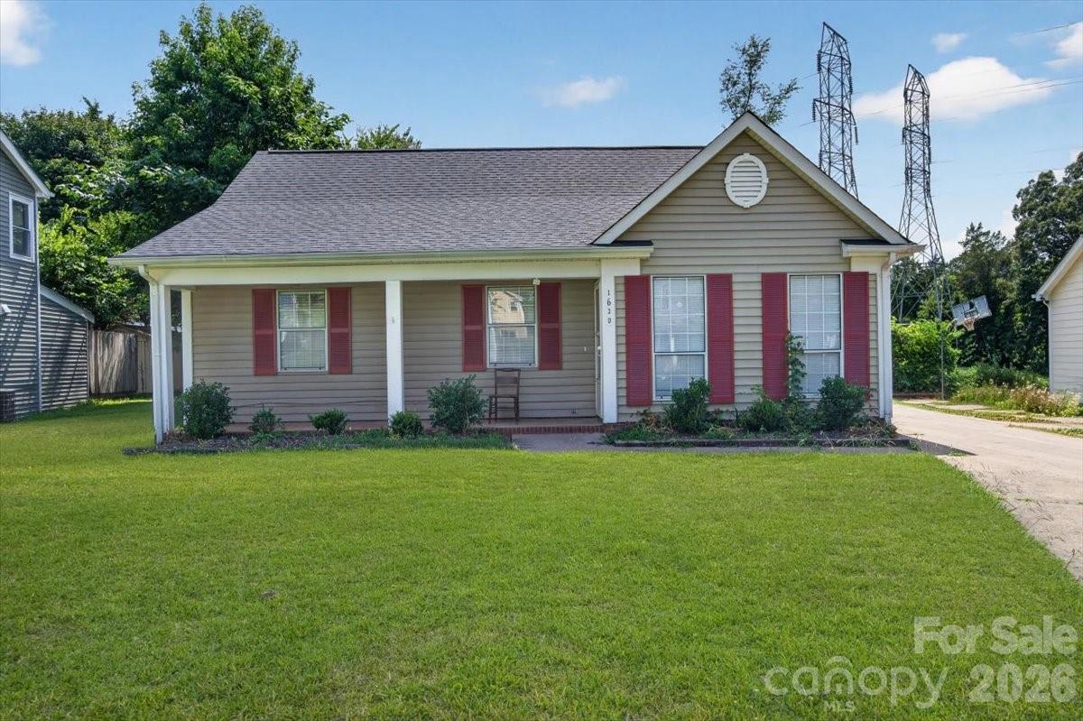 Investor opportunity in the University Area with tenant in place. This ranch offers a practical, easy-to-rent layout with an open living area, spacious eat in kitchen with laundry area, and a huge fenced flat backyard. The home has the kind of everyday functionality tenants value, including comfortable gathering space, defined bedrooms, storage, and outdoor space that feels private without being high-maintenance.

This area continues to be a strategic location for rental ownership, positioned close to UNC Charlotte, University City, Harrisburg, Reedy Creek Park, shopping, dining, entertainment, and commuter routes into Uptown Charlotte. The neighborhood offers a suburban residential feel while keeping major employment, education, and lifestyle amenities within reach. For an investor looking for immediate rental income, location strength, and a property that already has occupancy in place, this is a strong addition to consider.

Tenant occupied. Please do not disturb tenant. Lease terms, rental history, and all investment details to be verified by buyer.