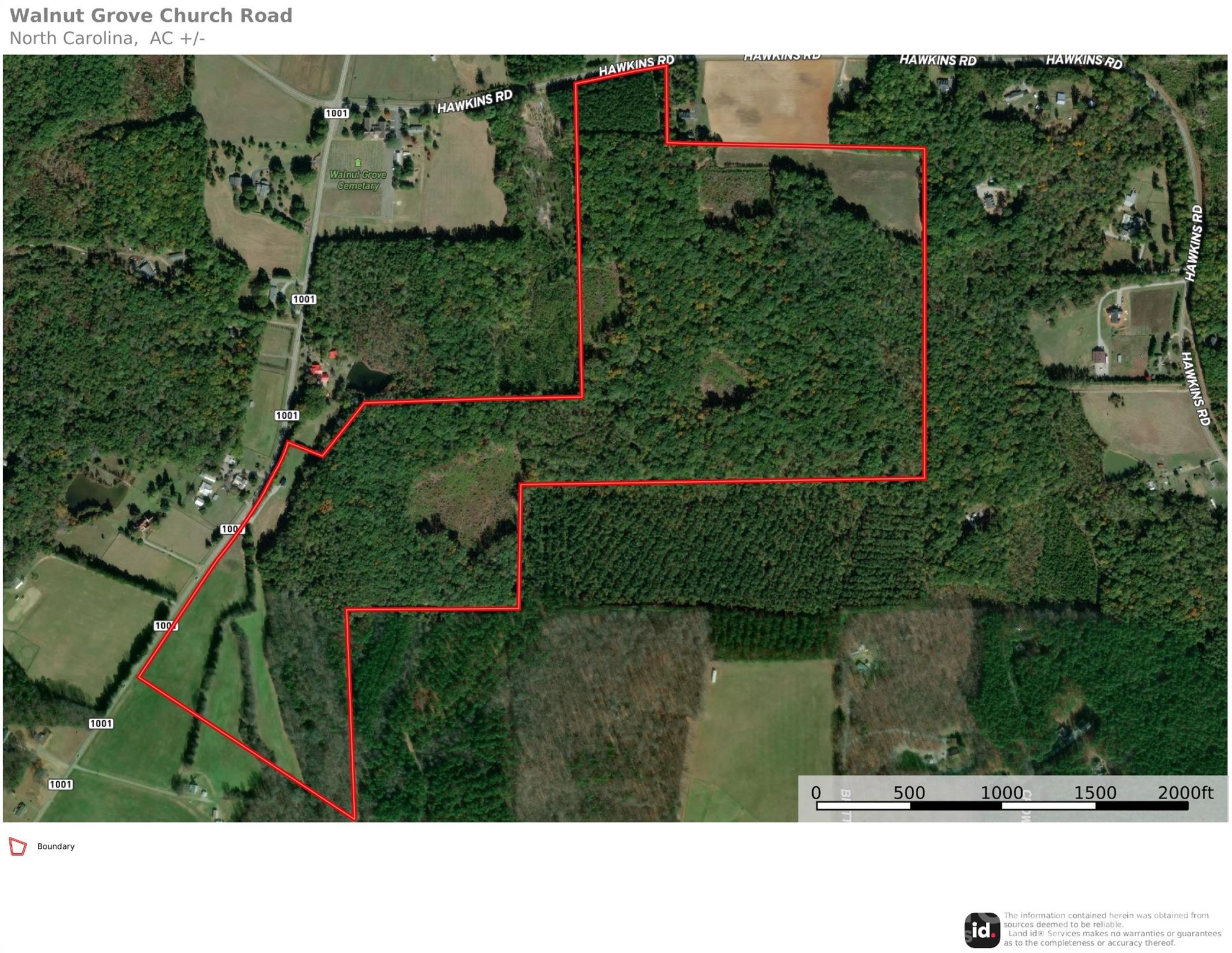 Rare opportunity to own approximately 140 acres in desirable Orange County, NC. Located in Hurdle Mills just minutes from Hillsborough, this exceptional tract offers a unique combination of privacy, recreation, natural resources, and long-term investment potential.

Featuring road frontage on both Walnut Grove Church Road and Hawkins Road, the property showcases rolling topography, mature timber, a natural spring, multiple wet-weather streams, and an established network of interior logging trails. A perimeter trail provides convenient access throughout much of the property, making it well-suited for recreational use, hunting, hiking, horseback riding, and ATV exploration.

The tract has a strong history of wildlife activity and has been enjoyed for hunting and outdoor recreation. A notable 13-point whitetail buck harvested on the property was featured in Carolina Sportsman magazine, highlighting the quality habitat and wildlife resources found throughout the land.

Zoned Agricultural Residential (AR) and located within the Little River Protected Watershed Overlay, the property offers a variety of potential uses including a private estate, family compound, recreational retreat, equestrian property, residential development, agricultural operation, timber investment, or long-term land hold.

Large acreage opportunities of this size in Orange County are increasingly difficult to find. Conveniently located approximately 15 minutes from downtown Hillsborough, 15 minutes from I-85 and within easy reach of Durham, Chapel Hill, and the greater Triangle region, this property offers the rare combination of seclusion, accessibility, and versatility.

Buyer to verify acreage, zoning, permitted uses, utility availability, and development requirements.