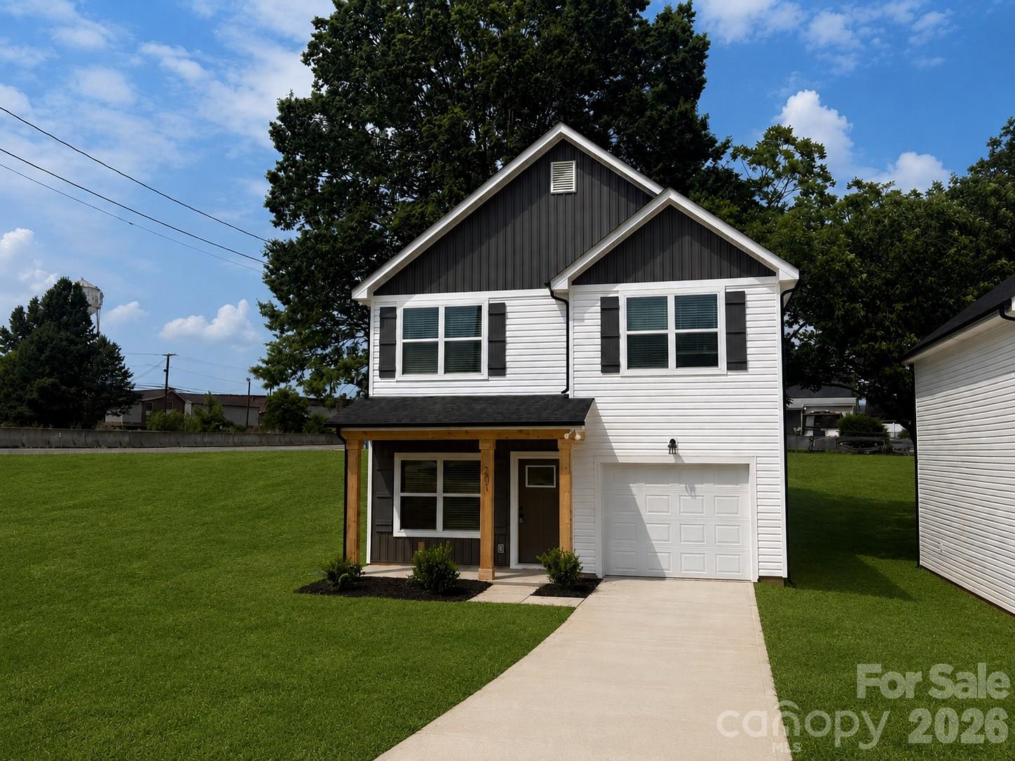 Move-in ready new construction home featuring 9-foot ceilings, LVP flooring throughout, and a stylish kitchen with stainless steel appliances and tile backsplash.
This modern home offers a 1-car garage and contemporary finishes. Conveniently located near Irish Creek Golf Course, downtown Kannapolis, and Landis.
Perfect low-maintenance living in a brand-new home!