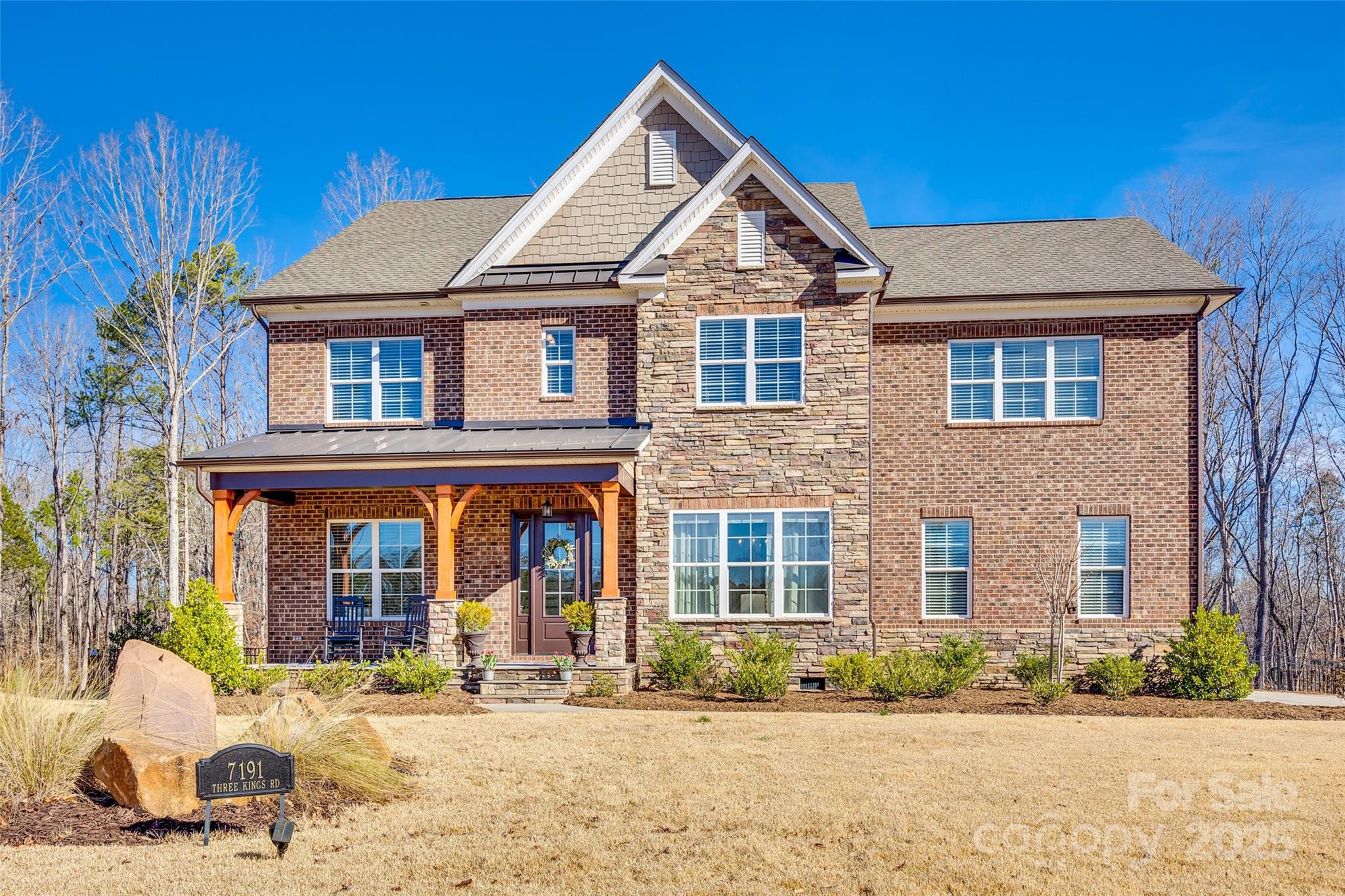 Welcome to this stunning 4-bedroom, 3.5 bath home located in the Trinity Ridge community of Fort Mill, SC. Spacious and thoughtfully designed layout offers perfect blend of comfort, style, and functionality. Chef kitchen  features stainless steel appliances, quartz countertops, large center island, butler and walk in pantry. Mud room with walk in closet. Dining area provides plenty of room for family meals or dinner parties.
Upstairs, you'll find more living space in bonus room...perfect for a media room, playroom, or additional living area. Primary suite with en-suite bath featuring quartz countertop dual vanities, soaking tub, separate shower, large closet & walk-in closet. Two additional well-sized bedrooms share a full bath, while a fourth bedroom has bathroom. Home boasts a three-car garage w/sink, laundry room w/sink, office and private fenced back yard w/patio & fire pit. Top-rated Fort Mill schools. Close proximity to shopping, restaurants, major highways, airport & Charlotte.