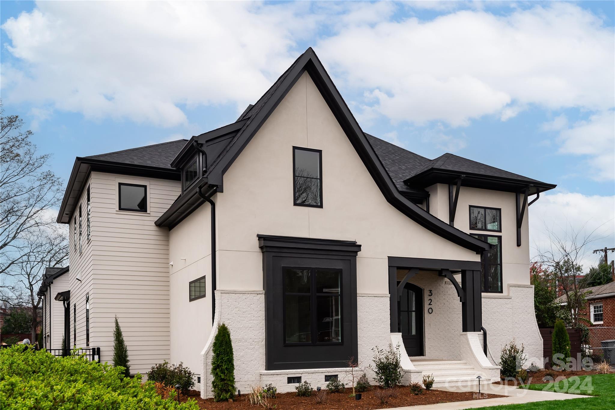 New Construction in the heart of Southend.  Prime location, close to restaurants, breweries, shops and easy access to the Light Rail. Open concept home is set up perfectly for family living as well as entertaining.  Hardwood flooring throughout, custom cabinetry and high-end appliances are just some of the many upgrades packed into this build.  With 10-foot ceiling heights on both the first and second floor the open feel continues throughout the home.   One of the larger lots in the area which holds extensive established hardscaping and landscaping for a “turnkey” experience.  Detached garage with an additional bathroom / office area on the first floor and a full, finished, ADU on the second floor.  Perfect for guests or an “in law” suite.  Convenient to Southend, Dilworth, Sedgefield, Southpark, Uptown and airport.