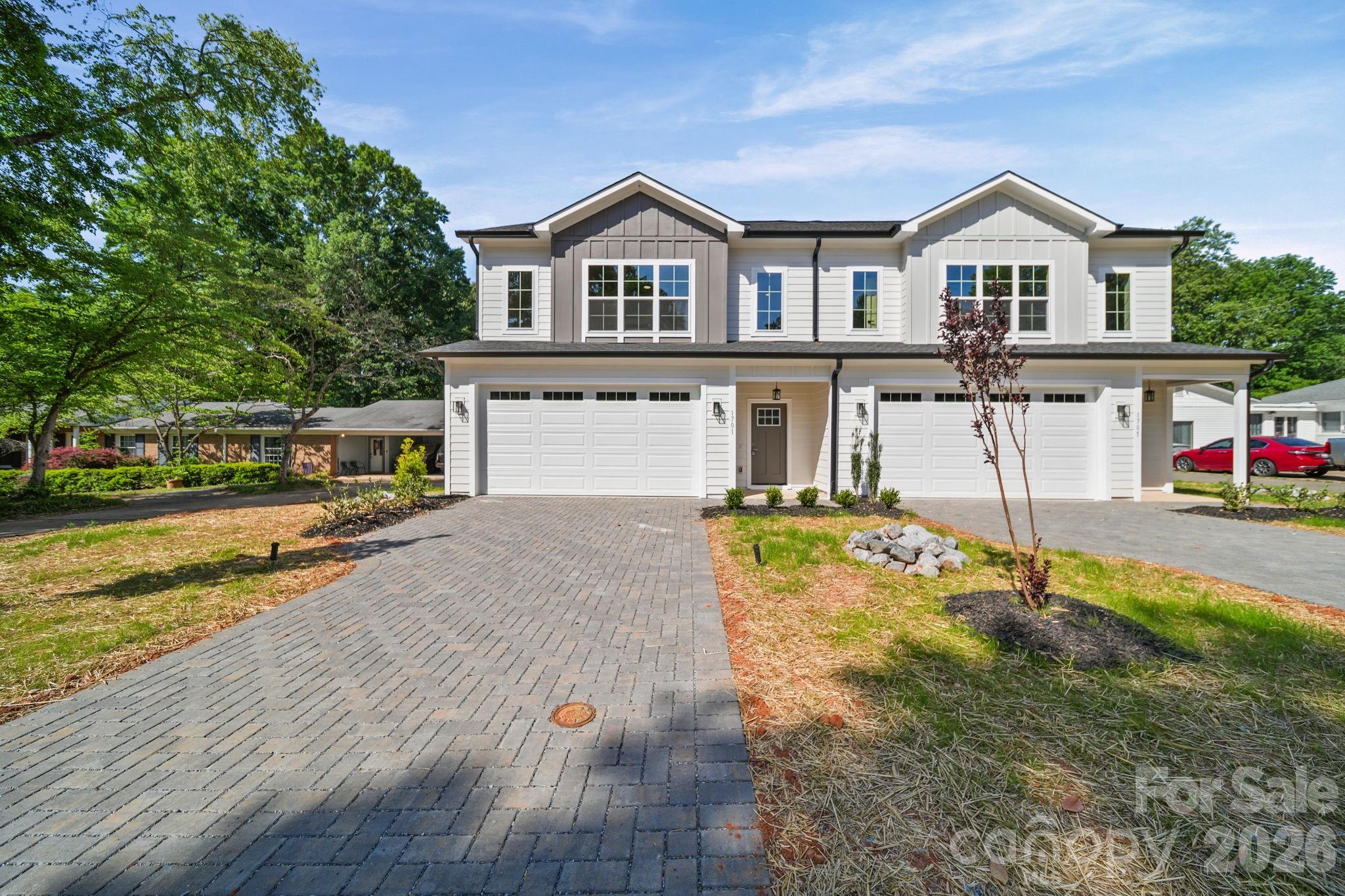 Welcome to 1701 Byrum Street—a stunning new construction townhome in one of Charlotte's hottest neighborhoods. This move-in townhome built by trusted Kailey Transformations is located in the thriving Oakdale area of West Charlotte and offers the perfect blend of luxury with low-maintenance townhome living. This 1,896 square foot home features 3 spacious bedrooms and 2.5 full bathrooms with 9-foot ceilings throughout which creates an open, light-filled floor plan perfect for modern entertaining. The gourmet kitchen showcases premium soft-close maple cabinets, stunning quartz countertops, and stainless-steel appliances. Additional luxury finishes include custom tile and quartz vanities in the bathrooms, an upgraded lighting package throughout, oak staircase, and an upgraded landscape paver driveway. The fully fenced backyard and generous 0.14-acre lot deliver rare privacy and space for a townhome. Up to $ 9,212 in Lender Paid Closing Costs by using Preferred Lender.

Backed by a 2-10 Builders warranty and built to last with superior wind-resistant construction, this new construction townhome is engineered with 2×6 structural walls, professional metal bracing, and hurricane-force wind hold downs designed to withstand severe weather and provide peace of mind for years to come. Premium 30-year architectural shingles ensure long-term durability and protection, while every detail reflects expert craftsmanship and quality construction standards. Best of all—ZERO HOA fees and ZERO HOA rules. Unlike most new construction homes, you keep more money in your pocket every month with no HOA dues. This is a smart financial choice for buyers seeking new construction value without the burden of HOA payments.

Just minutes from uptown Charlotte, dining, shopping, and vibrant entertainment, this new construction property is ready now—no waiting, no delays. Whether you're a first-time homebuyer seeking affordable luxury or a downsizer wanting a low-maintenance lifestyle, this townhome is an exceptional opportunity.