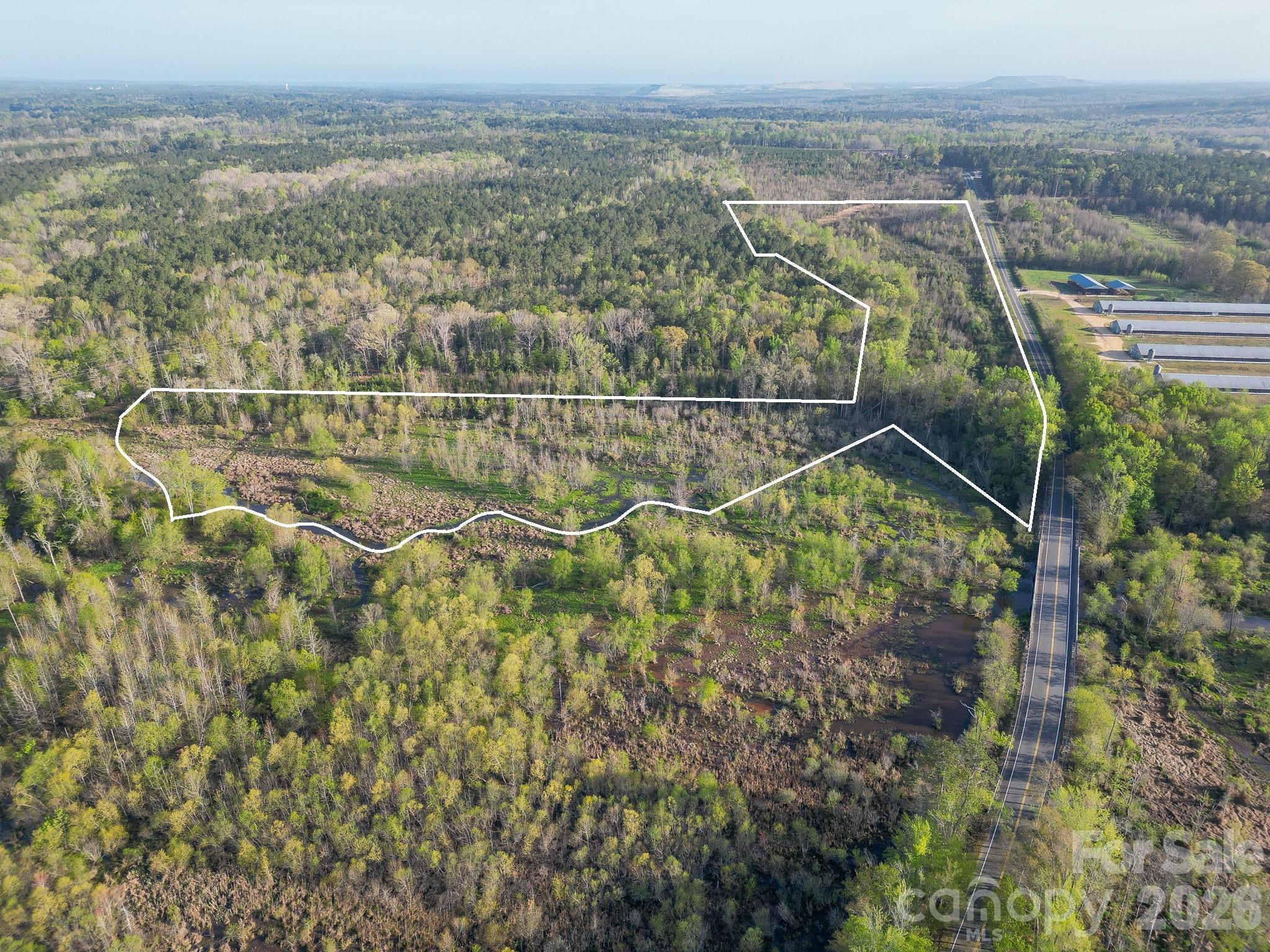 +- 38.81 acres of beautiful wooded and cleared land on Sunrise Road in Kershaw, South Carolina! Whether you are looking to build your dream home, invest, or create your own private recreational retreat, this property offers endless possibilities. Enjoy peace, privacy, and the serenity of country living at its finest. Buyer is responsible for perc and survey.  Come walk the land, take in the surroundings and envision making it your own--schedule your tour today!