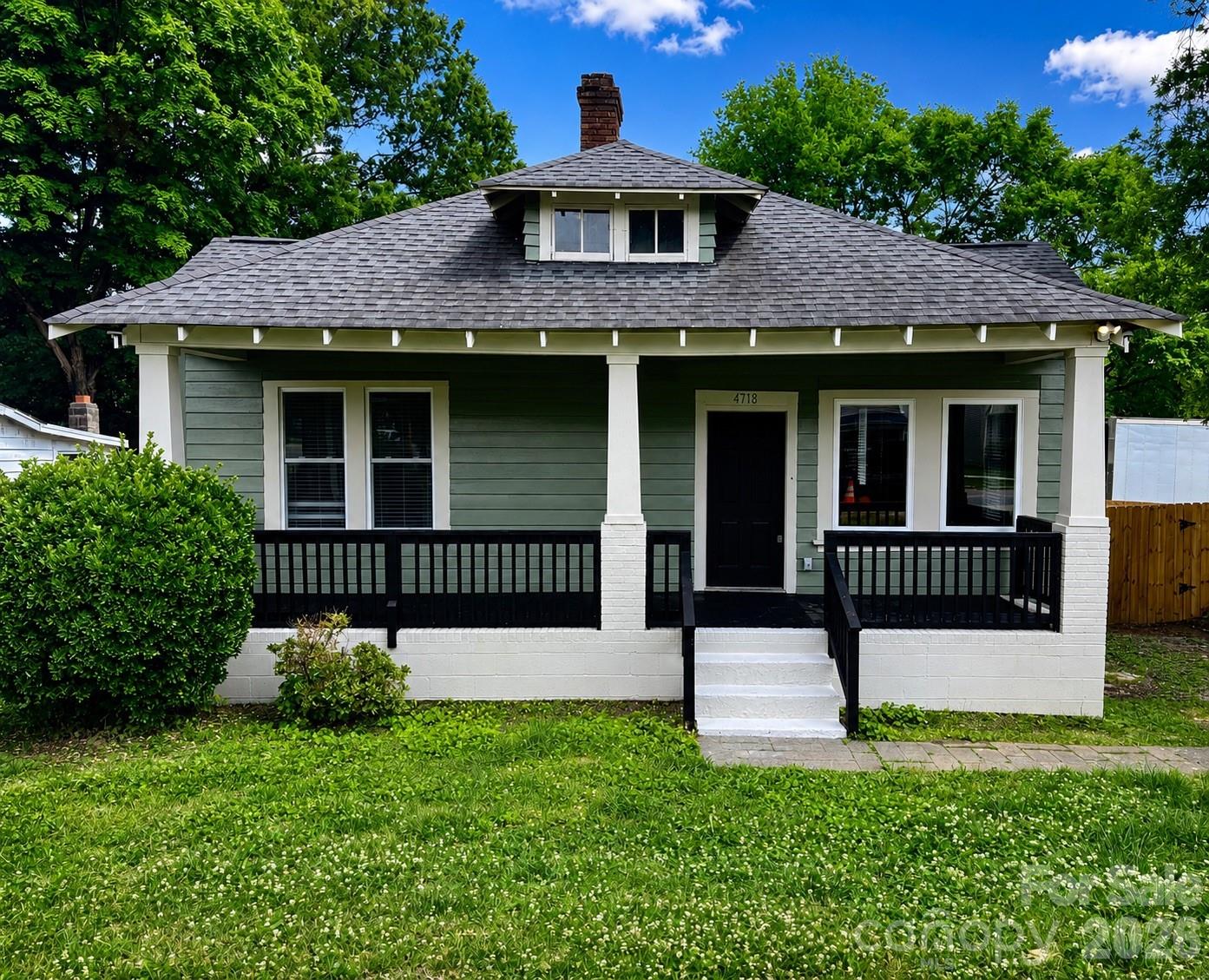 Welcome to this beautifully renovated 3-bedroom, 2-bath home ideally situated just minutes from NoDa and Uptown Charlotte. Blending classic charm with modern updates, this property features refinished original hardwood floors that add warmth and character throughout. Fresh interior and exterior paint create a crisp, move-in-ready feel, while the thoughtfully renovated kitchen and bathrooms offer stylish finishes and contemporary convenience.
The home now includes a newly added bathroom, enhancing both functionality and value. Stripped to the studs, major system upgrades include updated electrical and plumbing, providing peace of mind for years to come. There's a flex space for an office or scullery between the dining room and kitchen, and a revamped laundry room and attic with pull down stairs finish off the added features to this home. Whether you're enjoying the vibrant arts scene of NoDa or the dining and entertainment options of Uptown, this location offers the best of city living with the comfort of a fully refreshed home.