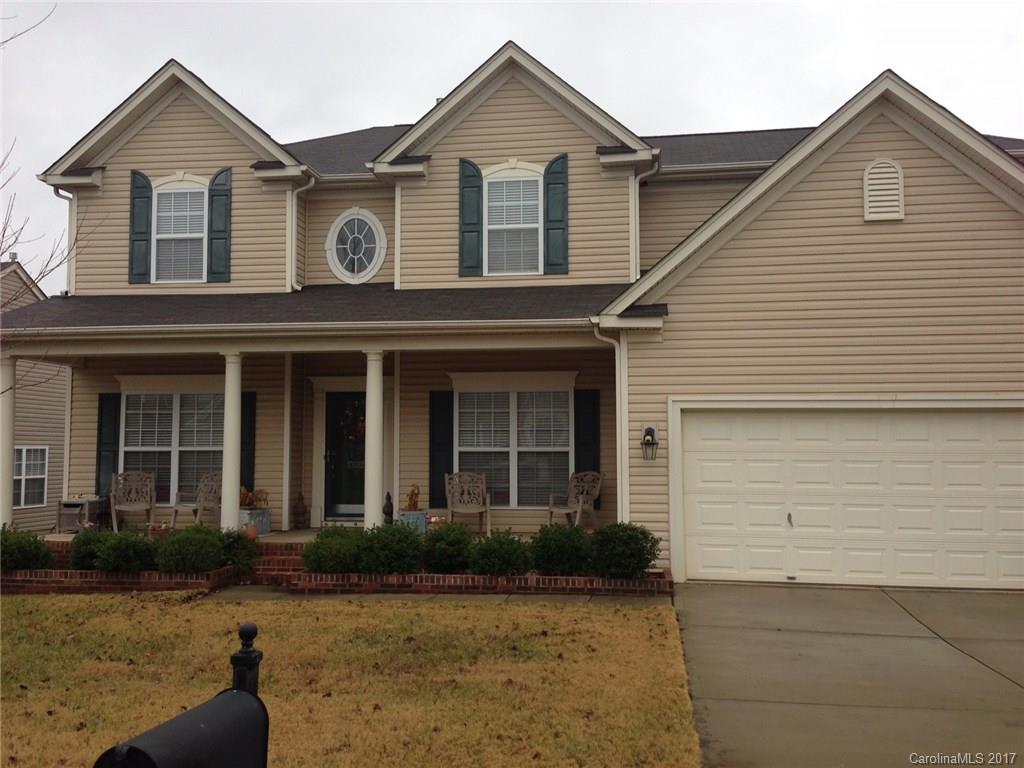 Great home with 5 possible bedrooms, 5th could also be a bonus room, and 2.5 baths located just south of Ballantyne on HWY 160. Open 2 story living room with a sunroom that overlooks the private deck in the backyard