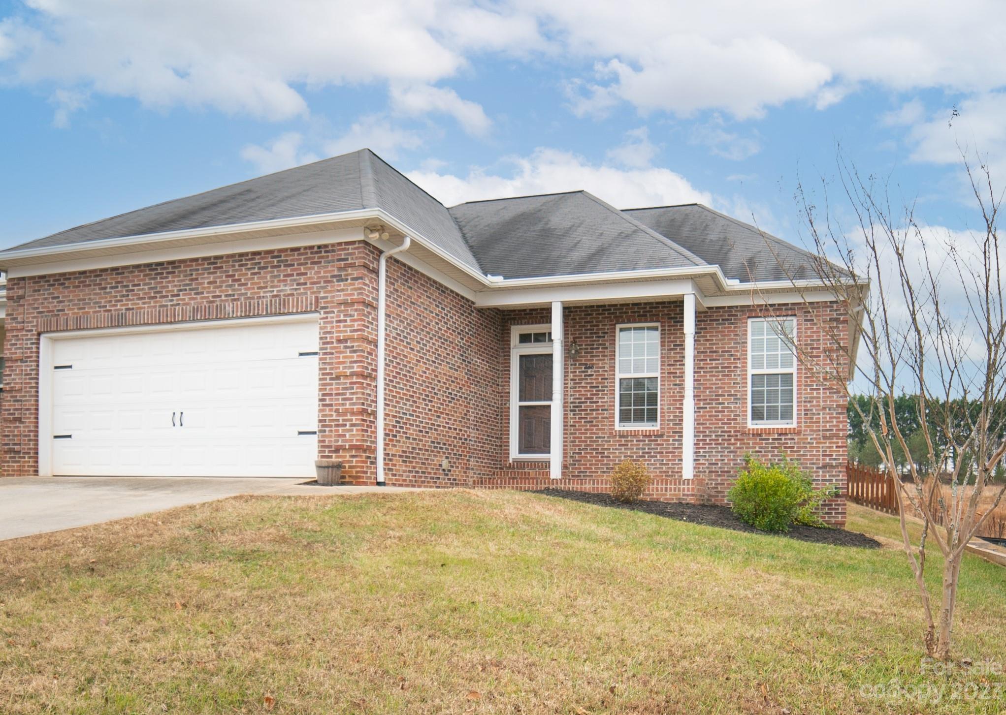 Charming 3-bed, 2-bath home built in 2007, boasting a single-story layout with 1,265 sq ft. This residence includes the range, refrigerator, and dishwasher. Enjoy the convenience of being just minutes from a shopping mall, restaurants, grocery, and many other store options. Located just minutes from I40 and HWY 321 making it an easy commute to Morganton, Lenoir, or Charlotte. Great as a starter home and/or if you’re just looking to downsize as a forever home. Enjoy the fenced-in backyard with a patio and utility building for extra storage.