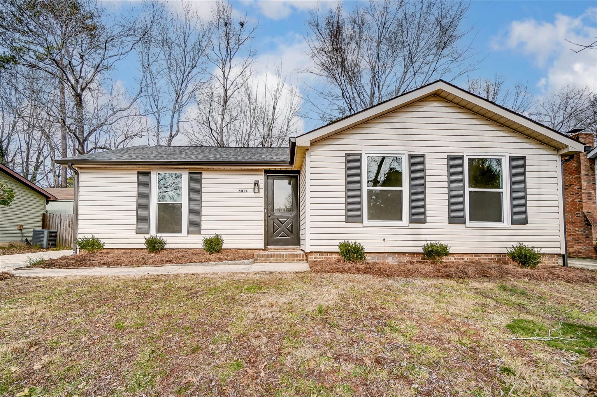 Charming completely renovated ranch home a short distance from uptown! Inside you are going to love the large open floor plan with the living room, kitchen and dining area all flowing throughout the main living area. This home boasts new flooring, windows and neutral paint throughout. In addition, all mechanicals have been replaced including the HVAC systems and Water Heater! The updated kitchen includes white cabinets, granite counter tops and SS appliances. The Roof was also replaced in the last 3-4 years per the previous owner making this home ready for its next owner and years of enjoyment to come. The flat fenced in rear yard makes for the perfect place to entertain or relax!