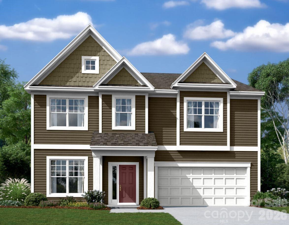 Welcome to the Fenmore! Walking in from the front covered porch you are greeted with a warm and inviting foyer with a formal dining room. The home opens up into your family room, kitchen and breakfast area. The family room is spacious and is complete with a gas fireplace for those cooler nights. The kitchen is fit for a chef, featuring a gas cooktop with an overhead exhaust hood, stainless steel appliances, quartz countertops and a kitchen island with a sink. The breakfast area provides enough space to sit down and enjoy meals. Through the Atrium door is a spacious extended deck with stairs leading down to your backyard. The main level of this home is finished with 5" crown molding and easily maintainable EVP flooring. Finishing this level is a main level guest bedroom with a shared full bathroom. Heading downstairs you will find an unfinished basement that allows you to customize into your own personal space. Going up to the upper level of the home, you will be greeted with a large loft that provides an extra space to entertain or relax. There are three secondary bedrooms, one with its own private bathroom and a secondary shared bathroom to ensure everyone has the space they need to unwind. The laundry room is centrally located to help make laundry days go smoothly. The Owner's suite is fit for royalty with accents such as a tray ceiling, crown molding and LED lighting. The en-suite feels like walking into your own personal spa. With a separate tiled decked garden tub, tiled shower, dual vanity and a private toilet area, everyone will have enough space to get ready in the mornings. The walk-in closet is sure to accommodate any size wardrobe. Welcome to your new home!