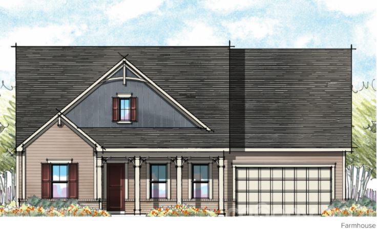 Welcome to Jones Homes USA's newest community, Bent Creek, in Indian Land! Visit the sales center today to design your incredible new home with signature designs, cutting-edge technology, and luxury features built for the way you live today. Residents will enjoy a beautiful, resort-style pool and clubhouse with state-of-the-art fitness center and playground. This ranch home, the Davenport model, features an open floor plan, dining room, large living room, and a huge chef's kitchen with large center island, gourmet cabinets, gas range, wall oven, stainless steel appliances, pantry, and oversized breakfast nook. The large owner's retreat features a huge walk in closet, connected laundry room with sink, and spa like ensuite bathroom with dual vanities and a large tiled shower. Three additional bedrooms share access to two full baths. Enjoy time out on the covered porch and extended patio with fire pit! See all the floor plans and home sites available at the sales center!
