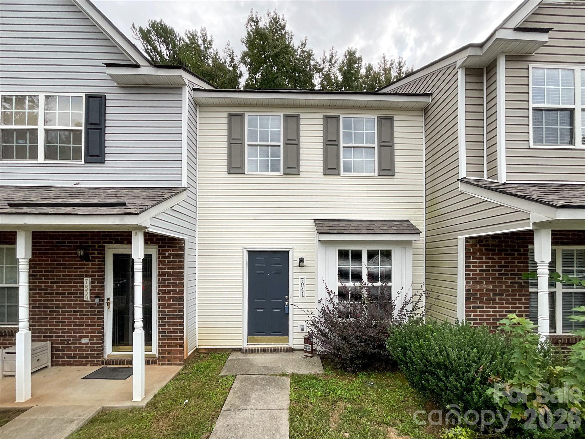 Downsizing? Looking for your first place? This townhome is perfect for you with its compact space.  The first floor offers an open dining and living area.  Don't miss the cute window seat and storage space under the stairs.  The laundry room is off the kitchen, which has 2025 granite counter tops and white cabinets.  New LVP flooring, paint, and carpet in 2025.  Roof was replaced in 2025.  Upstairs features two generous bedrooms with a Jack and Jill bathroom.  The small back patio offers a little privacy.  A generous storage room gives you a place to keep decorations and unused items.  HAVC was replaced in 2025 with a transferable 10 year parts and unit replacement warranty. Smart thermostat.