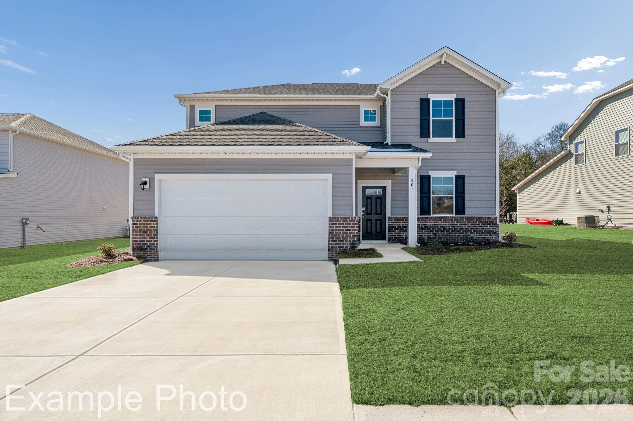 The Calderwood at Carpenter Farms offers two floors of comfortable living space, with a main-floor layout that’s perfect for entertaining. Toward the front of the home, an additional bedroom and full bathroom is located right off the foyer. Beyond the foyer, a well-appointed kitchen—boasting a center island and corner pantry—looks over a great room and dining area with patio access. Additional main-floor highlights include a downstairs primary suite—with its own attached bath and expansive walk-in closet. Upstairs, you’ll find a spacious game room, a full bath, three secondary bedrooms and generous storage space.